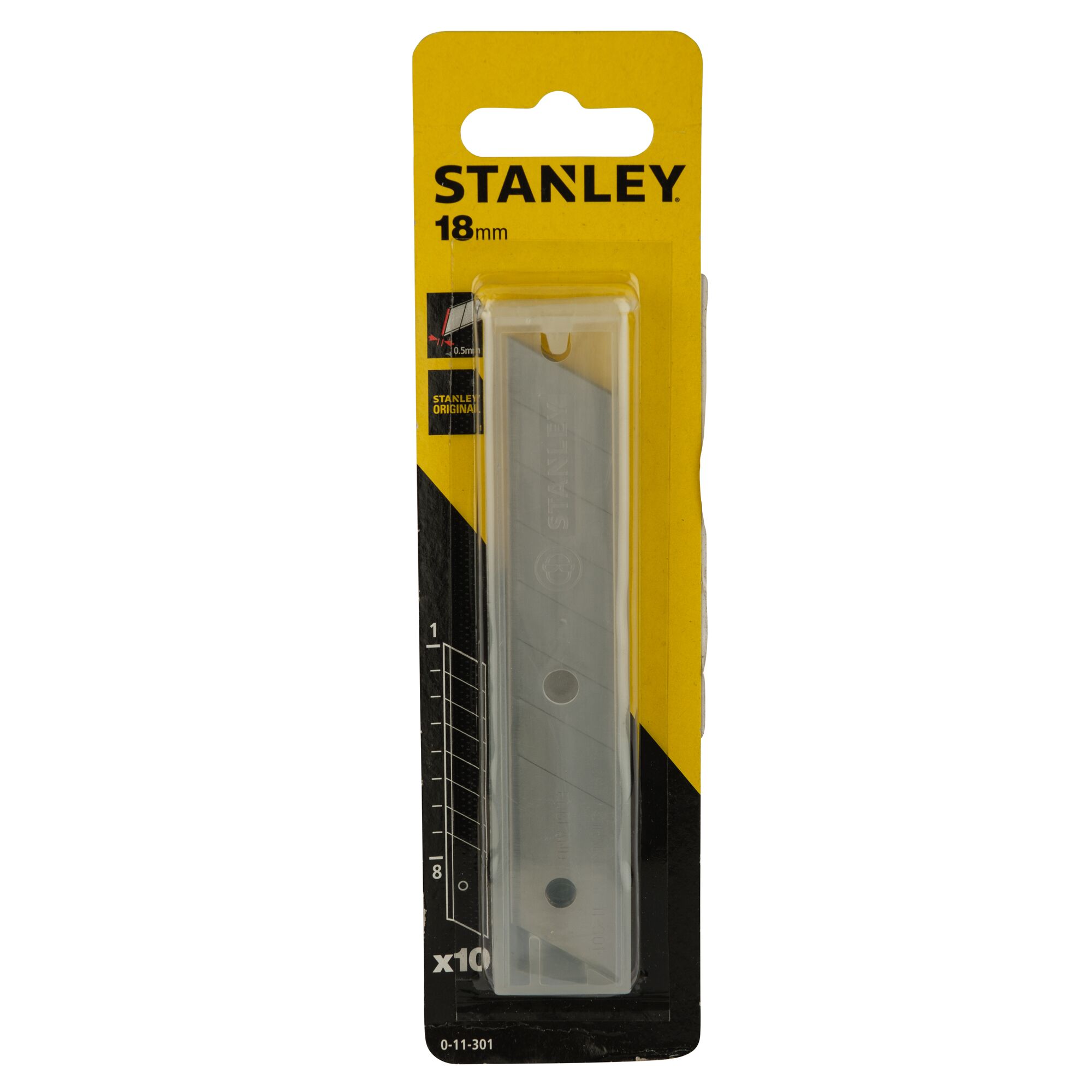 STANLEY® 18mm Snap-Off Blade (10 Pk)