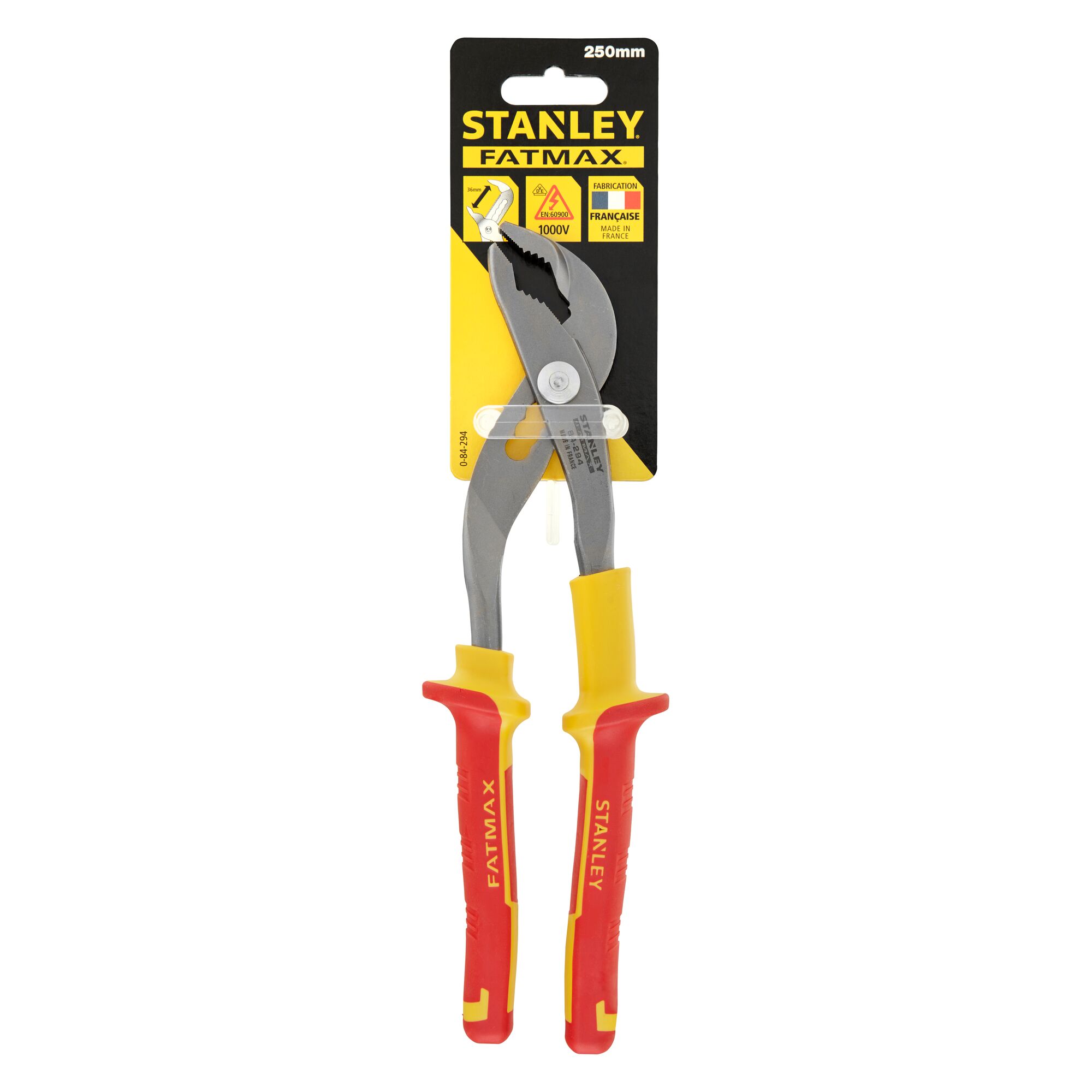 STANLEY® FATMAX® 1000V 255mm VDE Waterpump Plier
