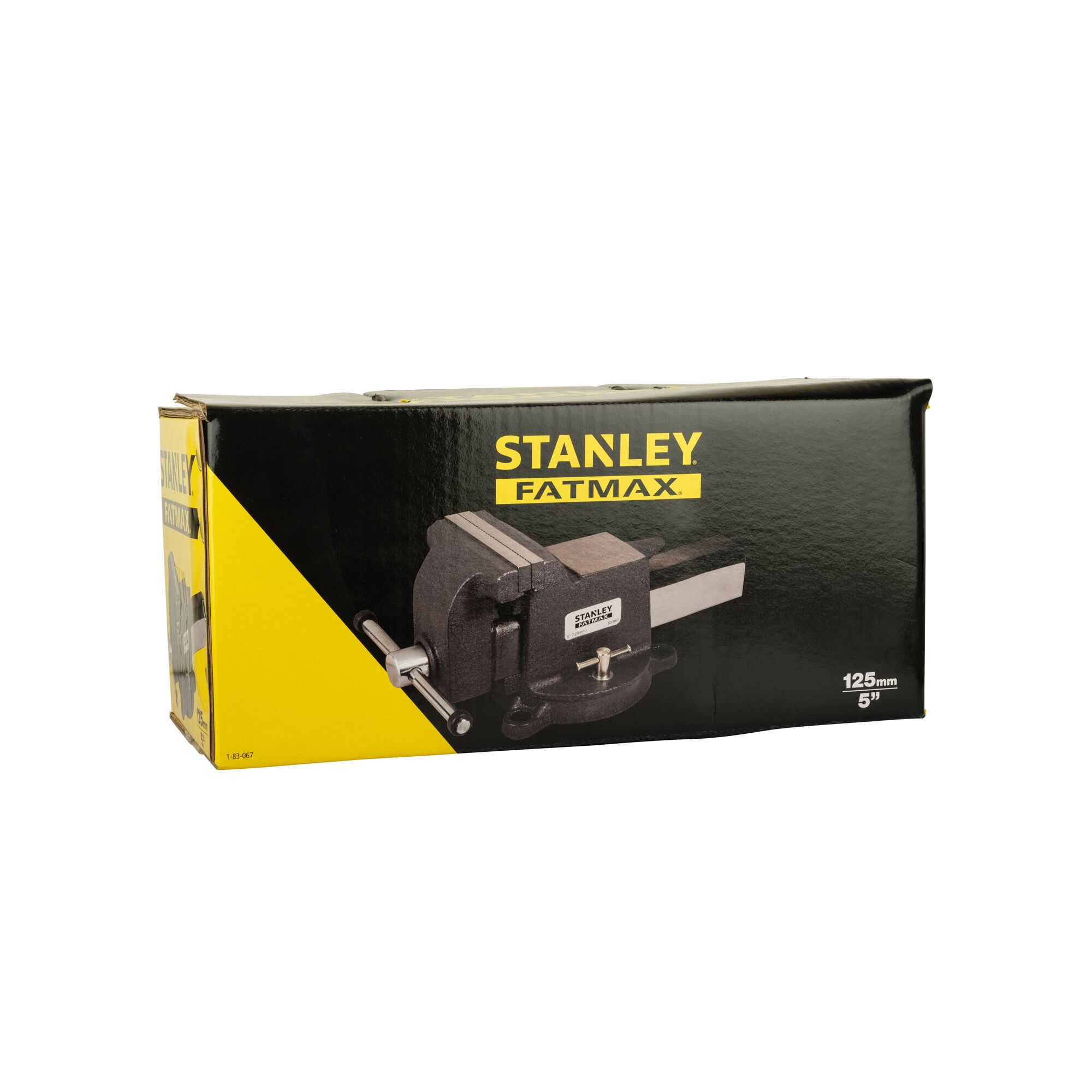 1-83-067, STANLEY® Heavy-duty Bench Vice, 125mm, Packaging