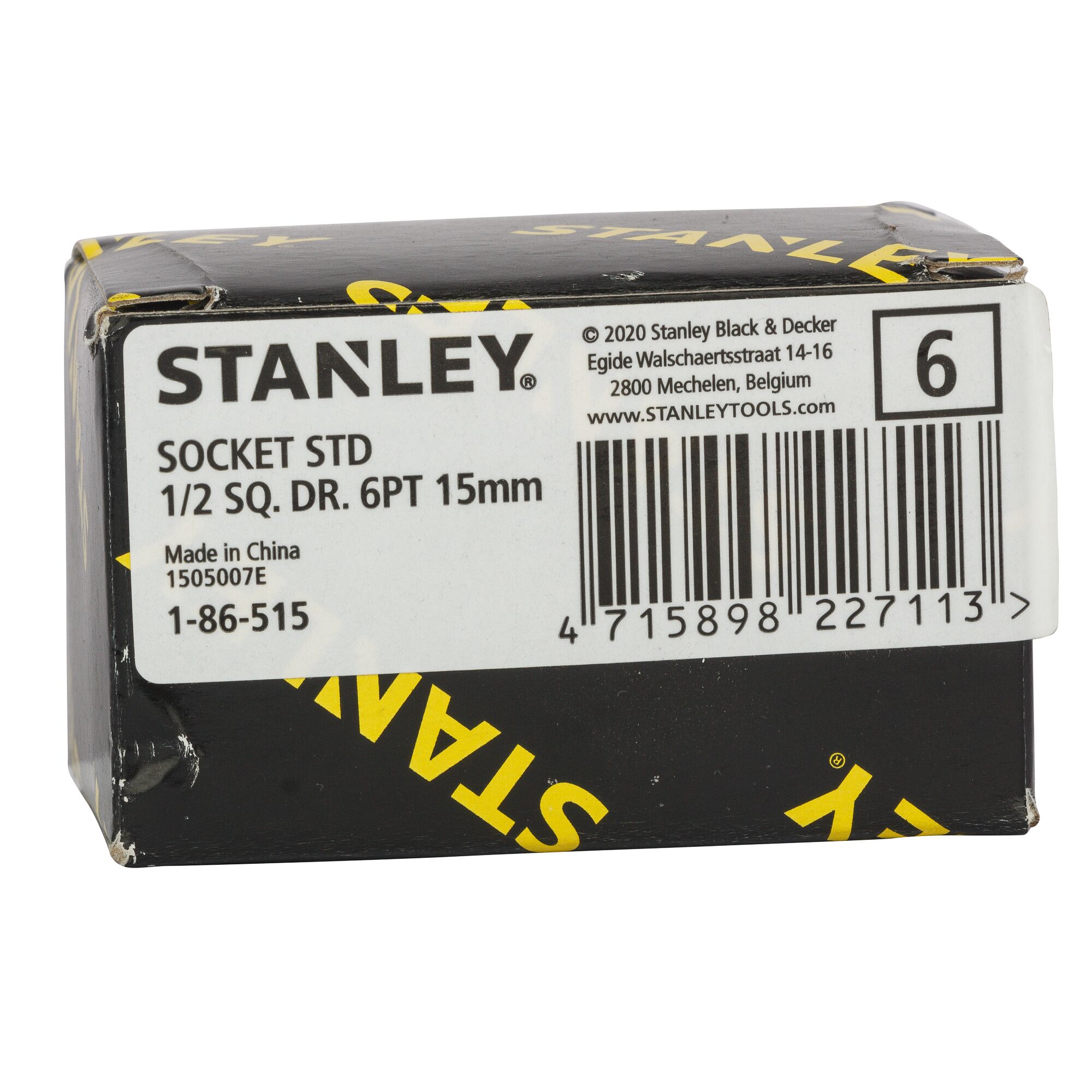 1/2 in. 6-point Standard Socket (15mm)