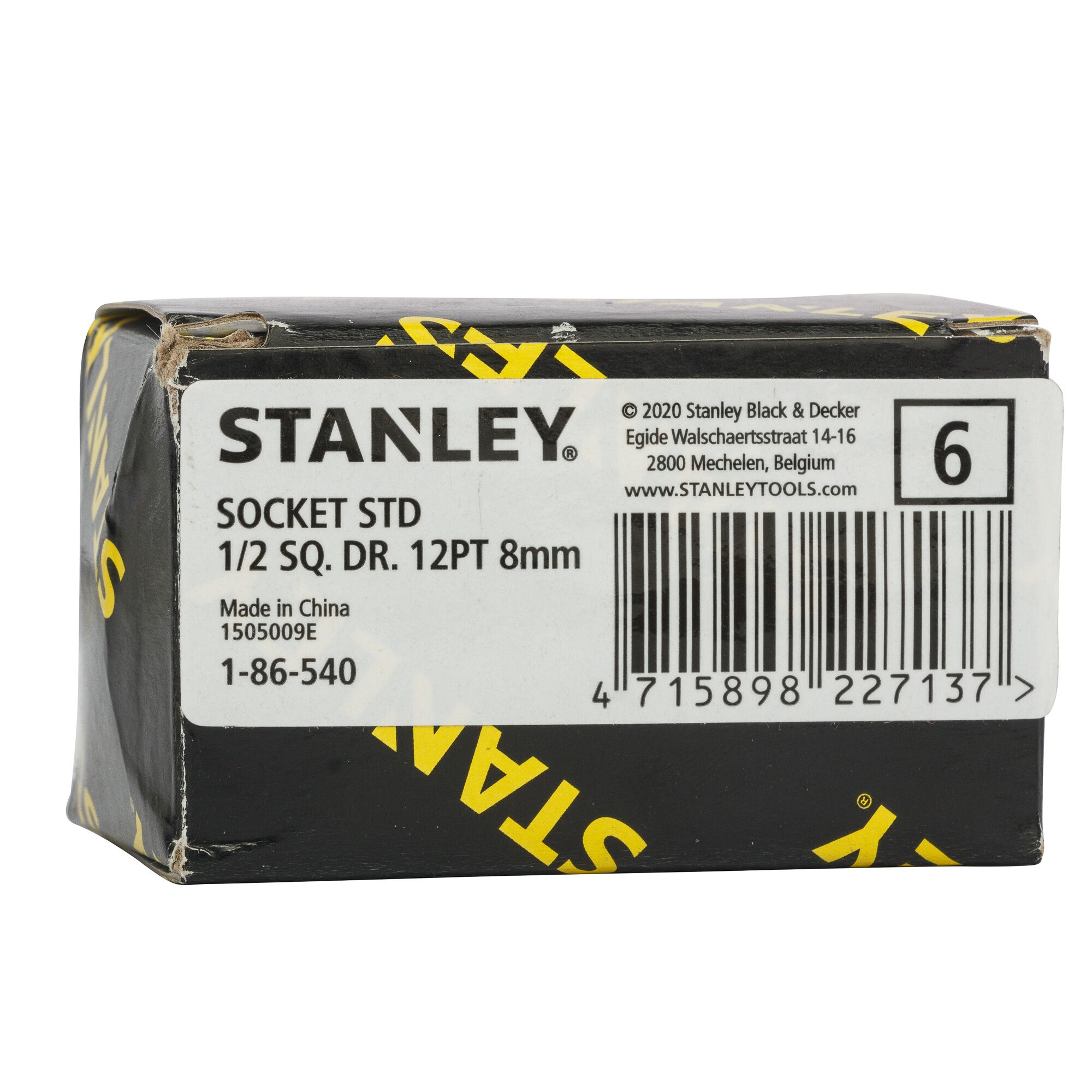 1/2 in. 12-point  Standard Socket (8 mm)