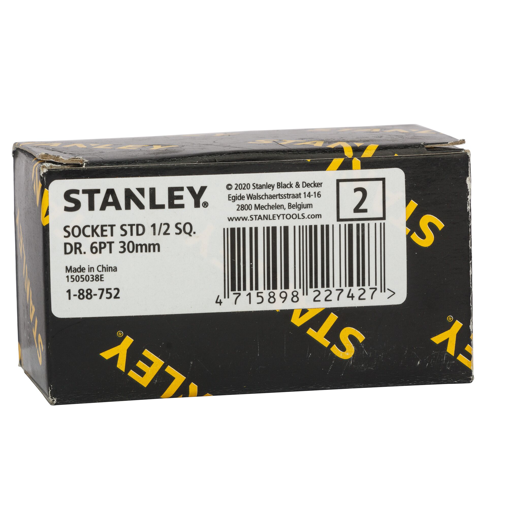 1/2 in. 6-point Standard Socket, 30mm