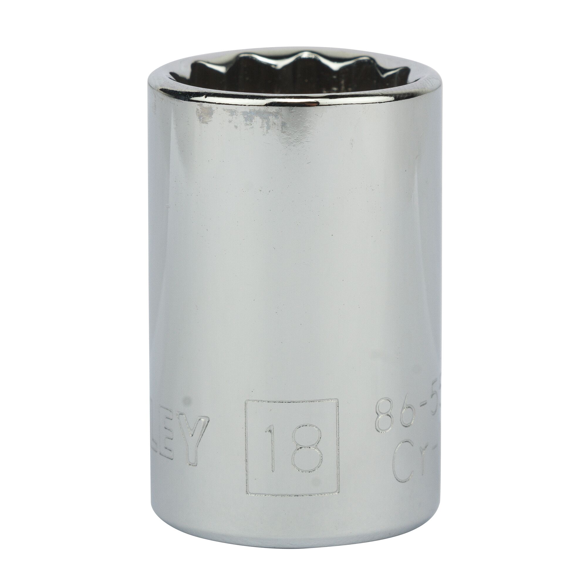 1/2 in. 12-point Standard Socket, 18mm