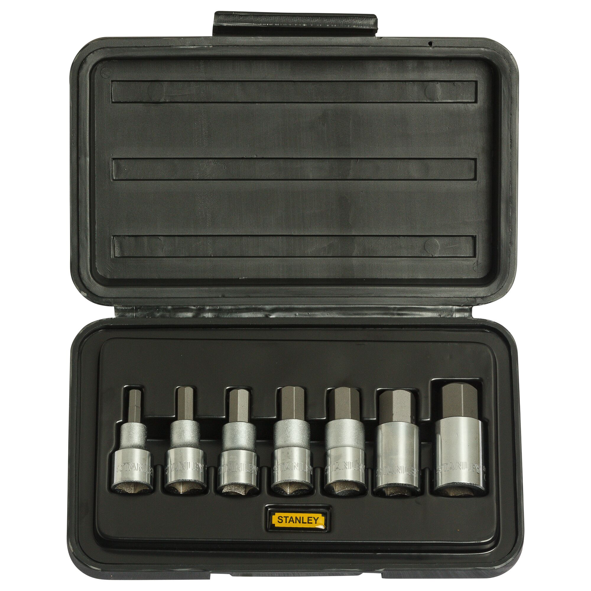 STANLEY® 1/2 in. Drive Hex Bit Socket Set Metric (7 pc.)