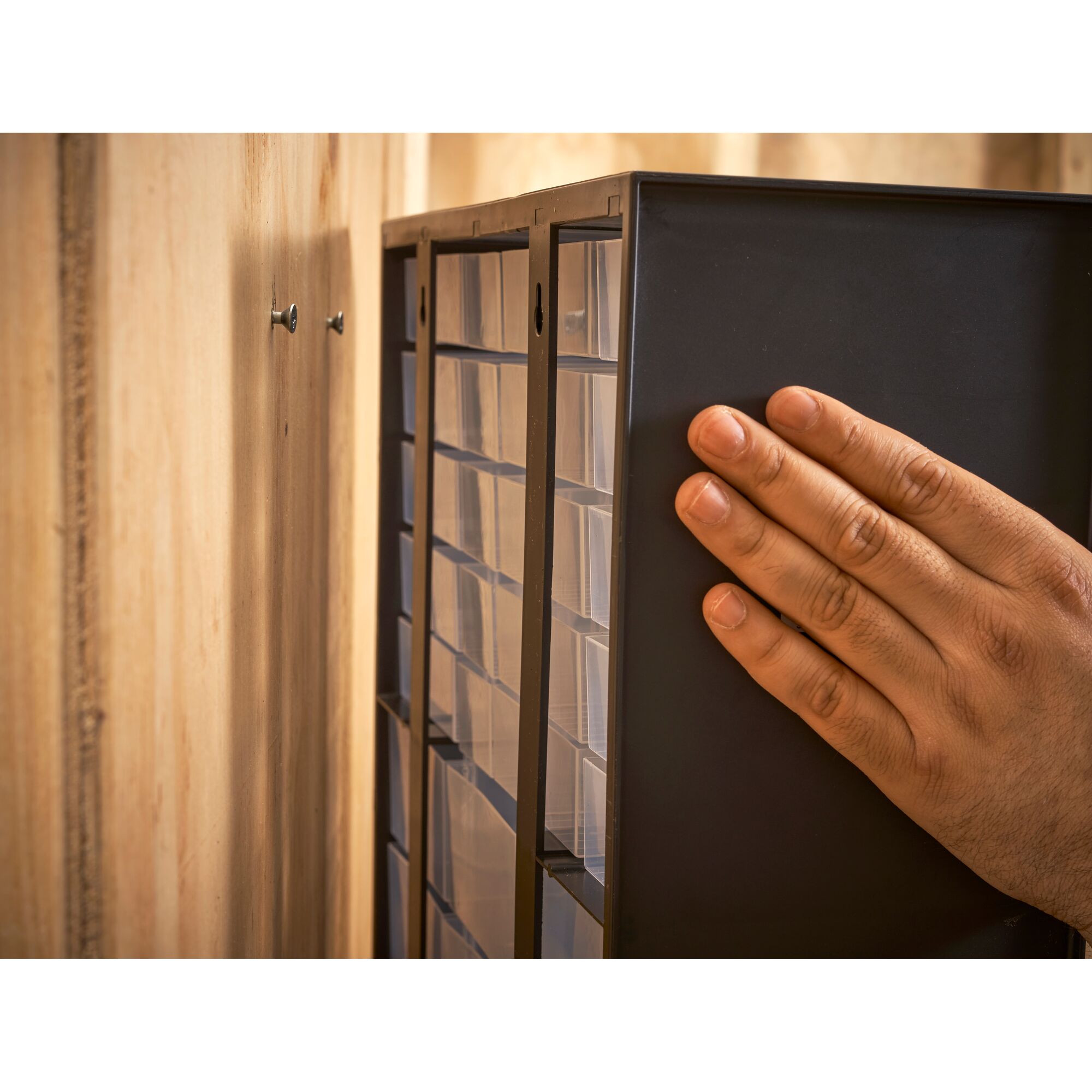 STANLEY® 39-Drawers Multi-Use Storage Bin Application Shot