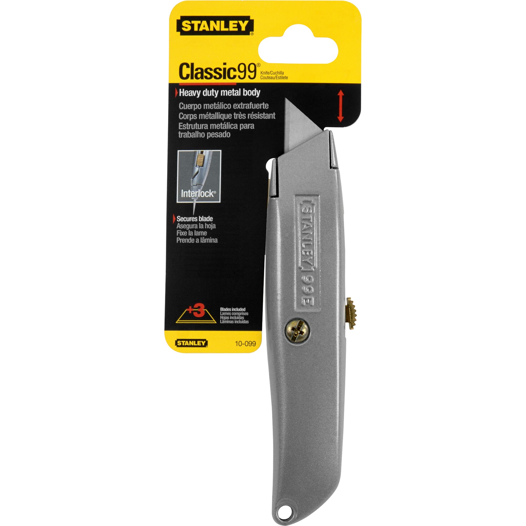 STANLEY® 99E Classic Retractable Blade Utility Knife