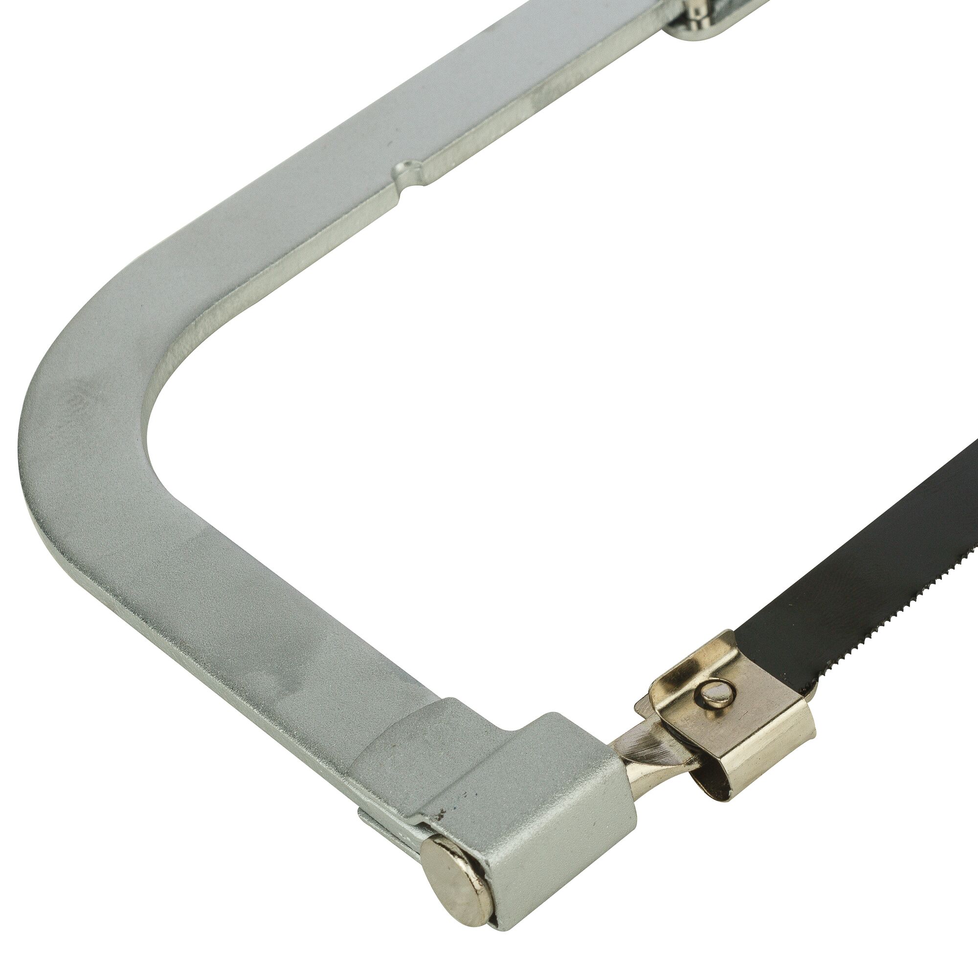 10 in. Rubber Grip Hacksaw With Adjustable Frame