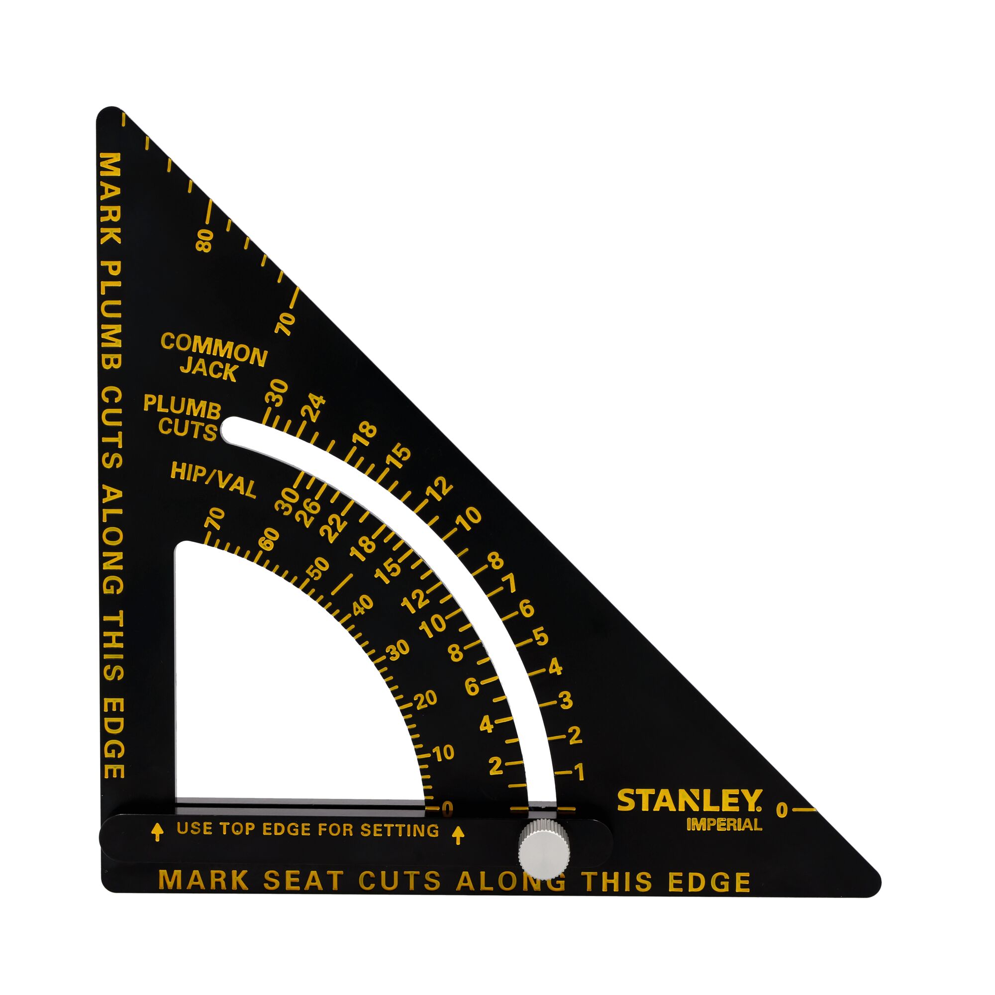 Premium adjustable quick square, STANLEY® Aluminium Quick Square® with Arm 