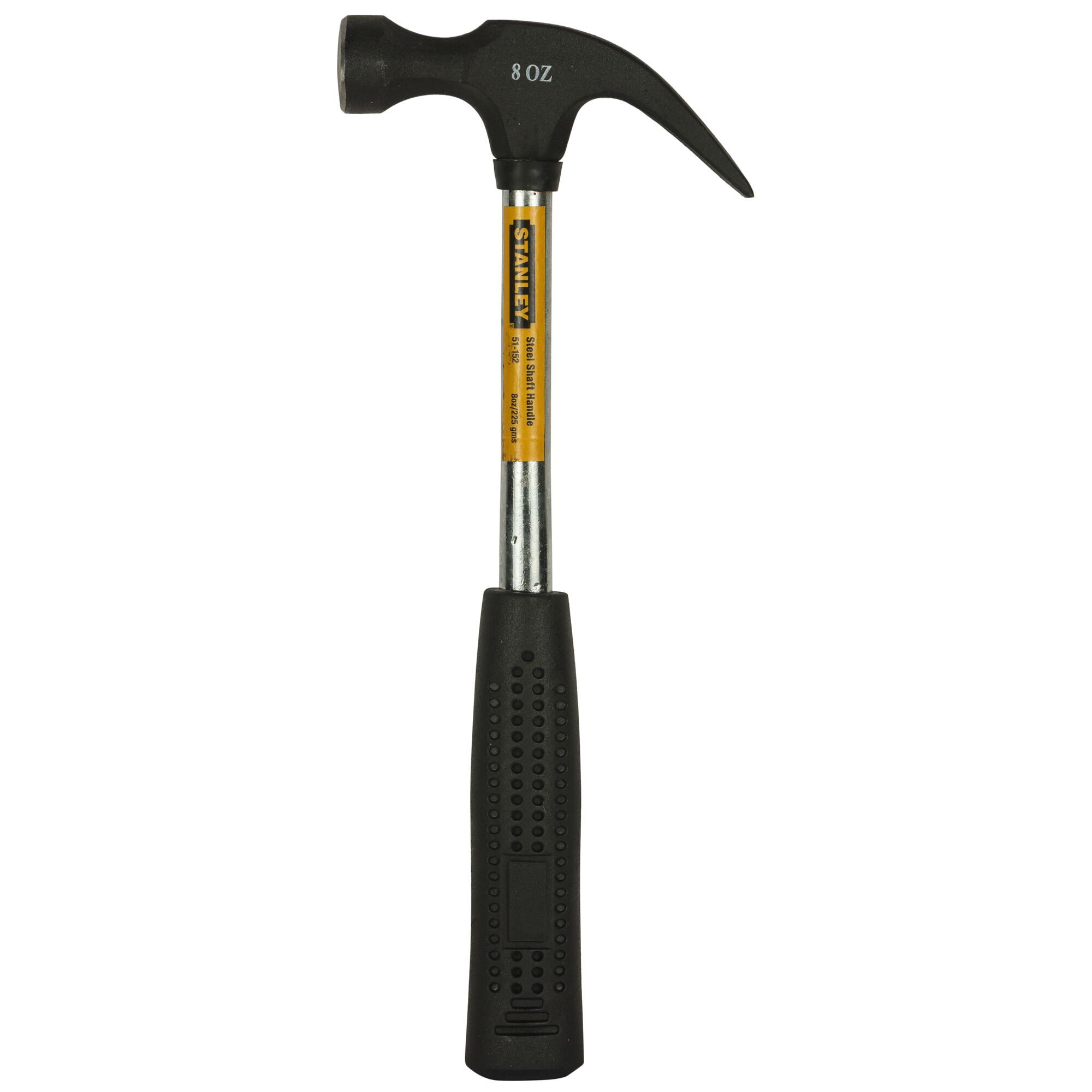 8 in. 220g Steel Shaft Claw Hammer