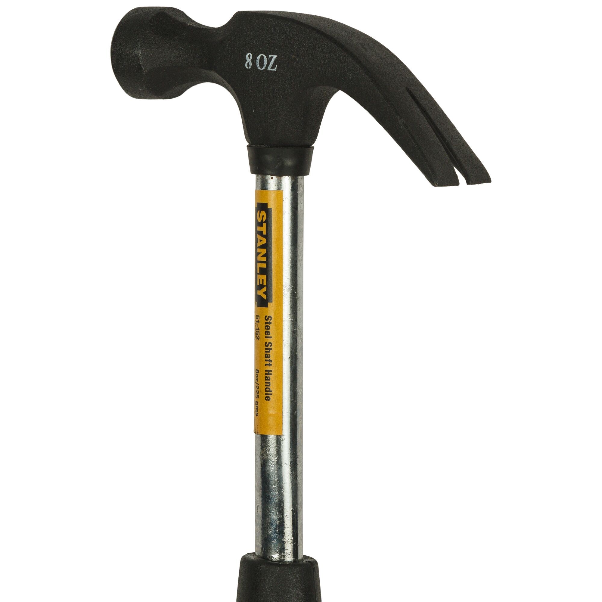 8 in. 220g Steel Shaft Claw Hammer