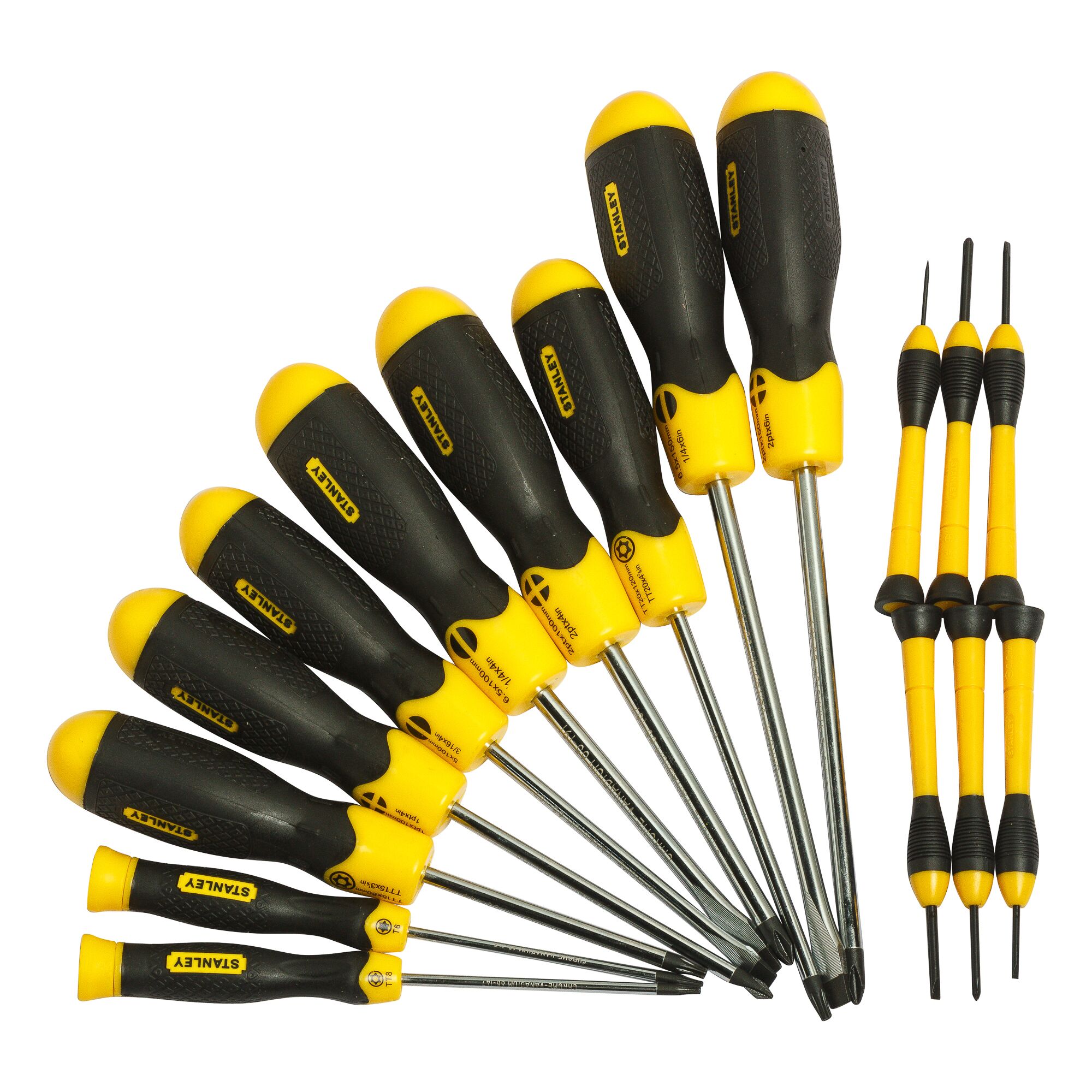 16 pc. Cushion Grip™ Screwdriver Set
