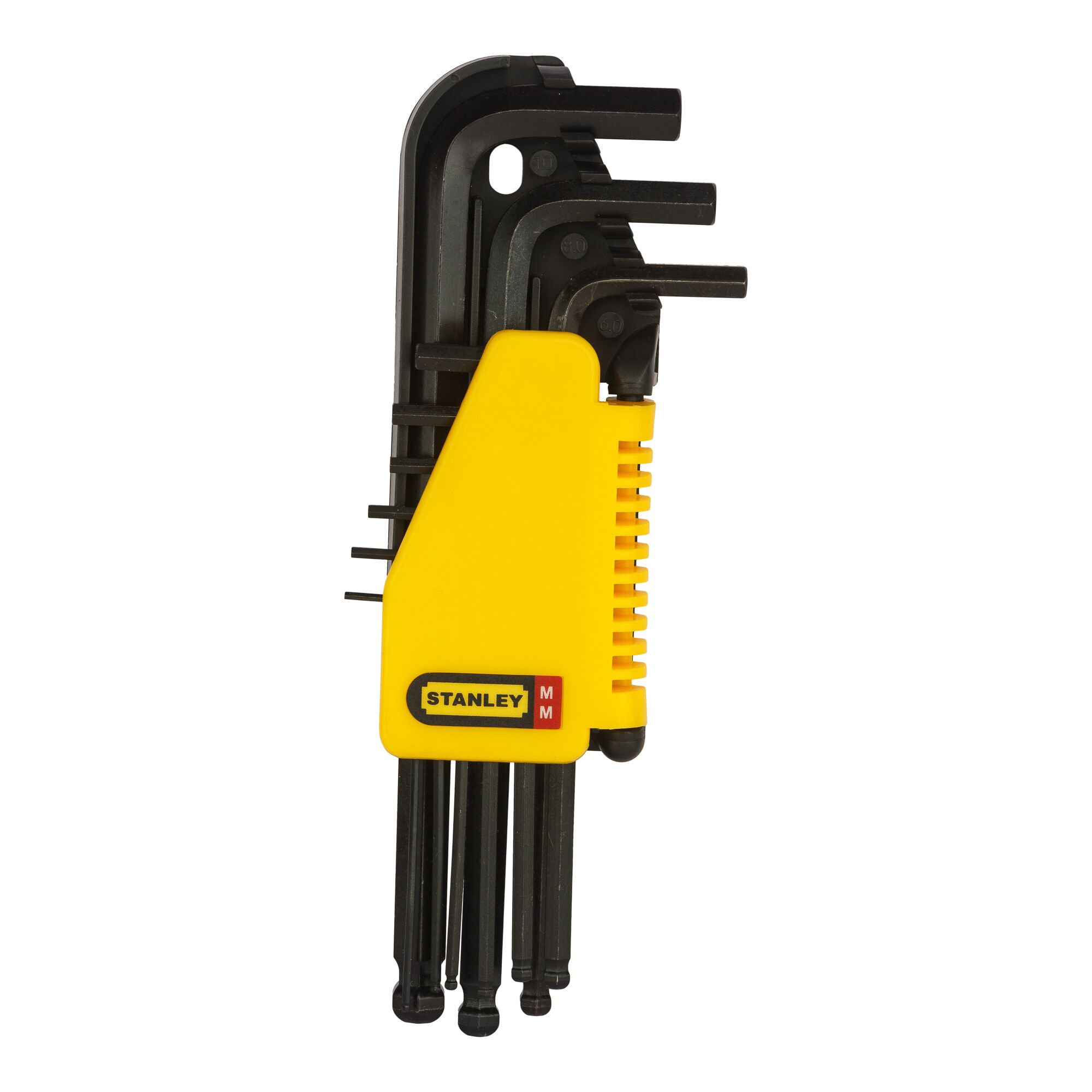 Hex Key Set, 9 Pcss, Metric, L/Arm Ball