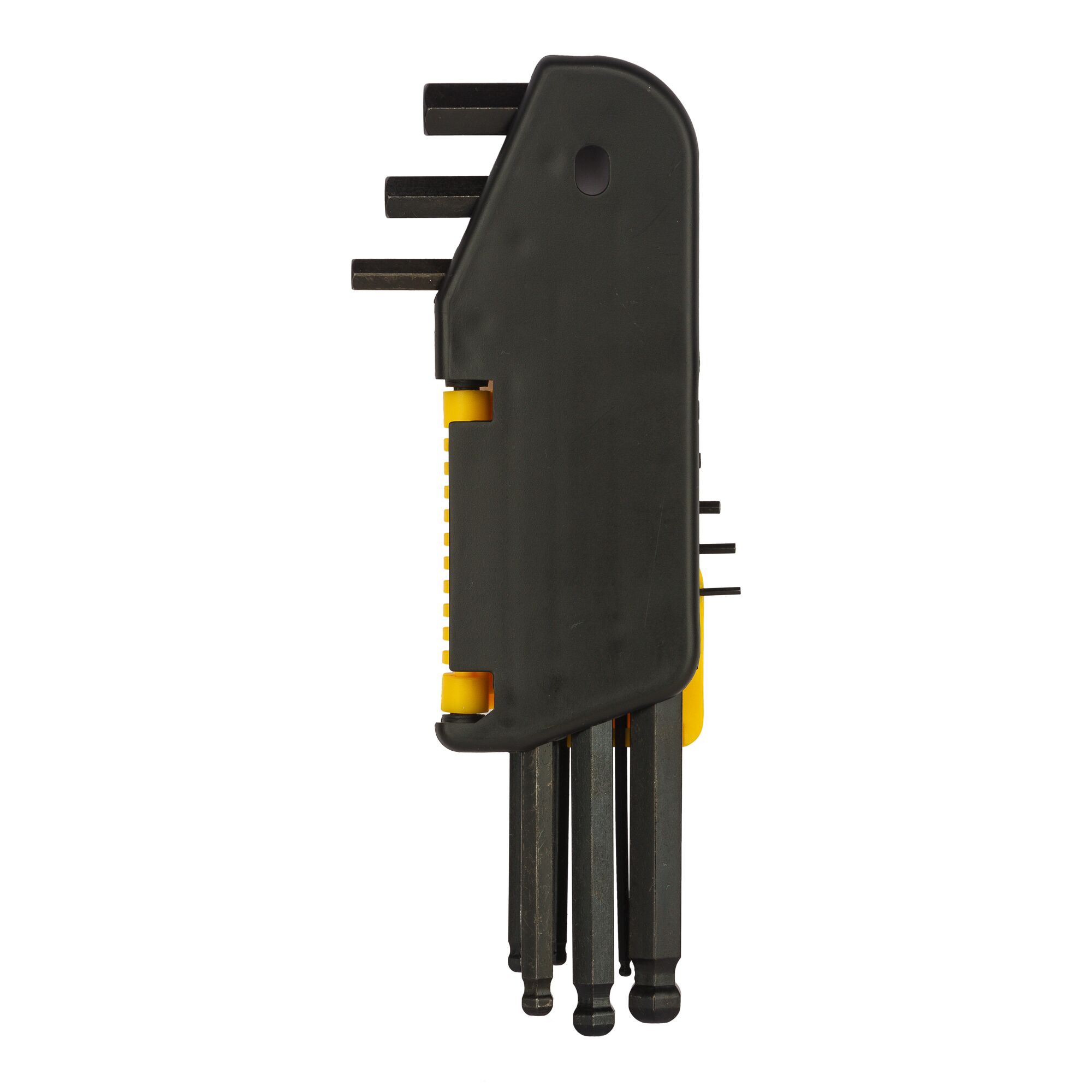 Hex Key Set, 9 Pcss, Metric, L/Arm Ball