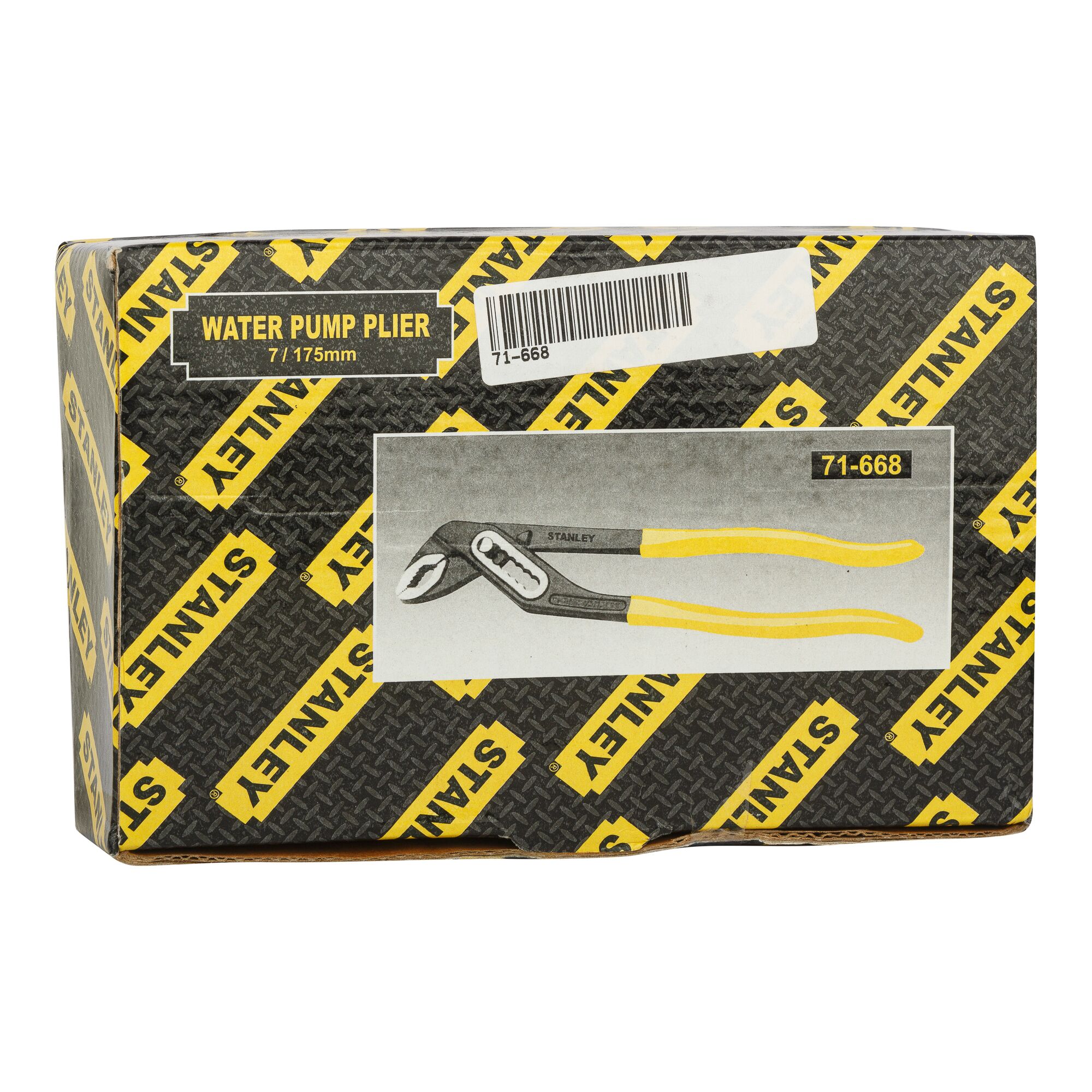 Water Pmp Plier Box Jt,Crv Steel,175Mm-7