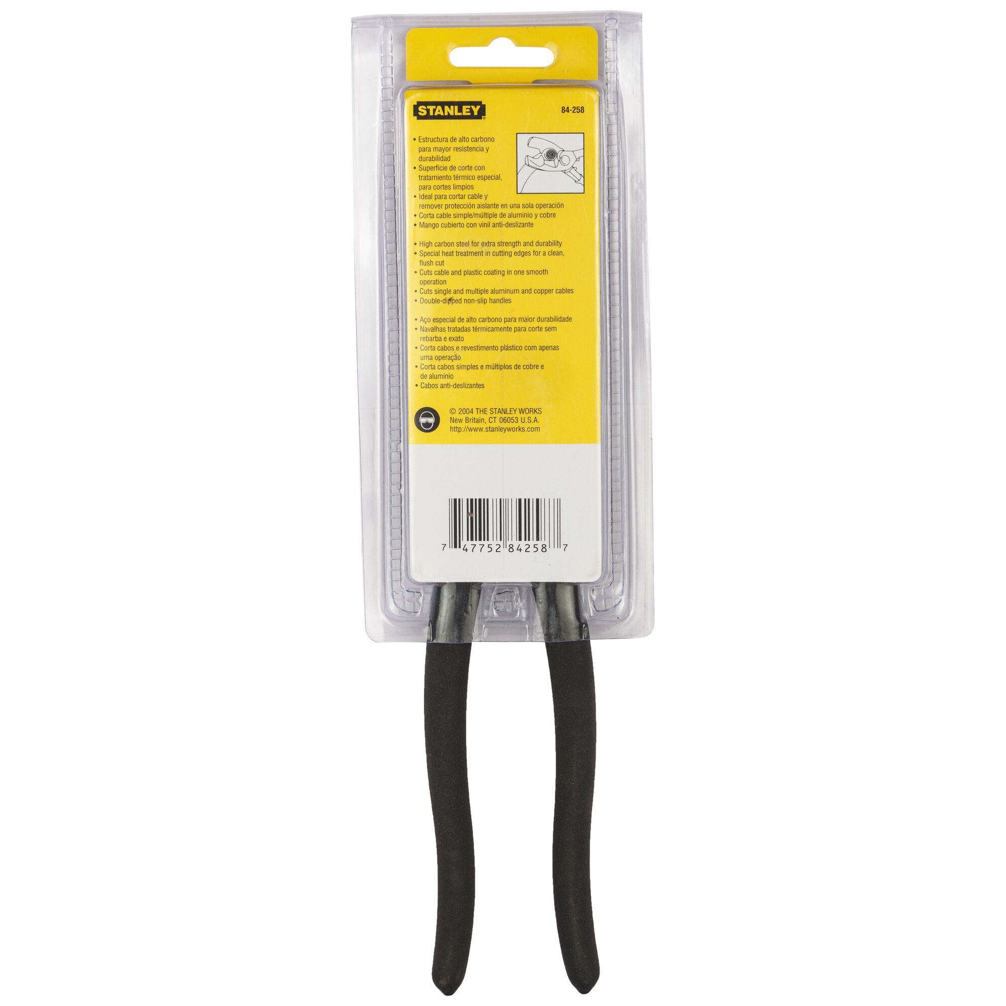 Cable Cutter, Len 250mm-10, Max 60Sq. Mm