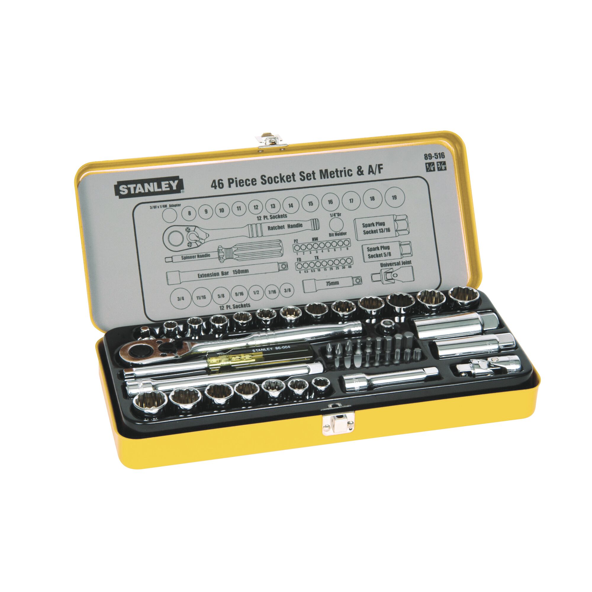 STANLEY® 3/8 in. Drive Socket Set (46 pc.)