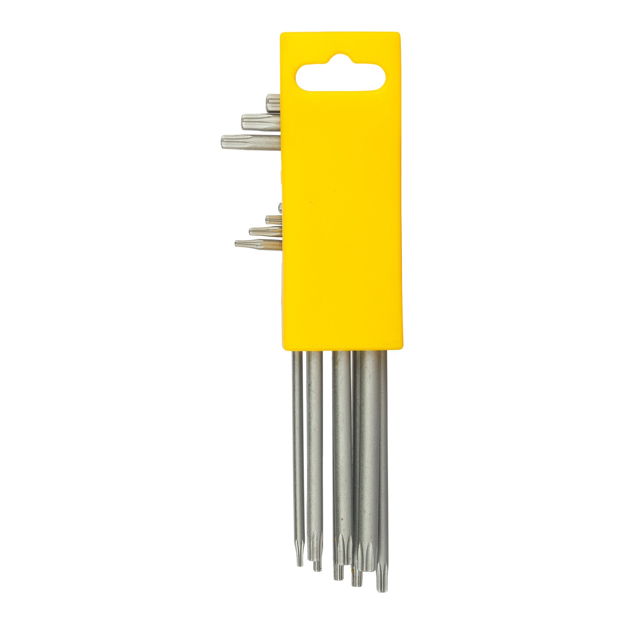 Long L-Type Tamperproof Torx Hex Key (8 pc.)
