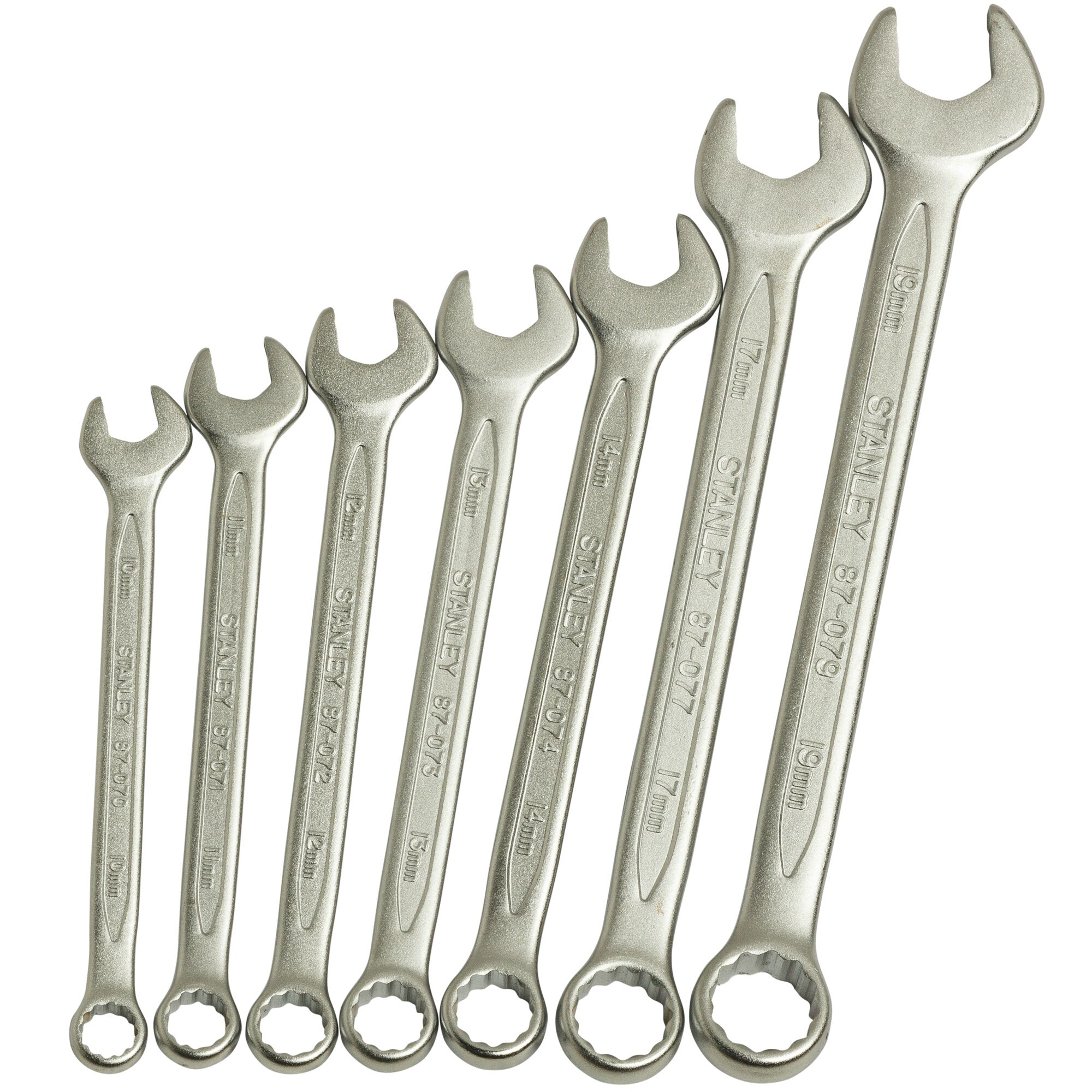 STANLEY® Slimline Metric Combination Spanner Set (14 pc.) STANLEY® Slimline Metric Combination Spanner Set (14 pc.)