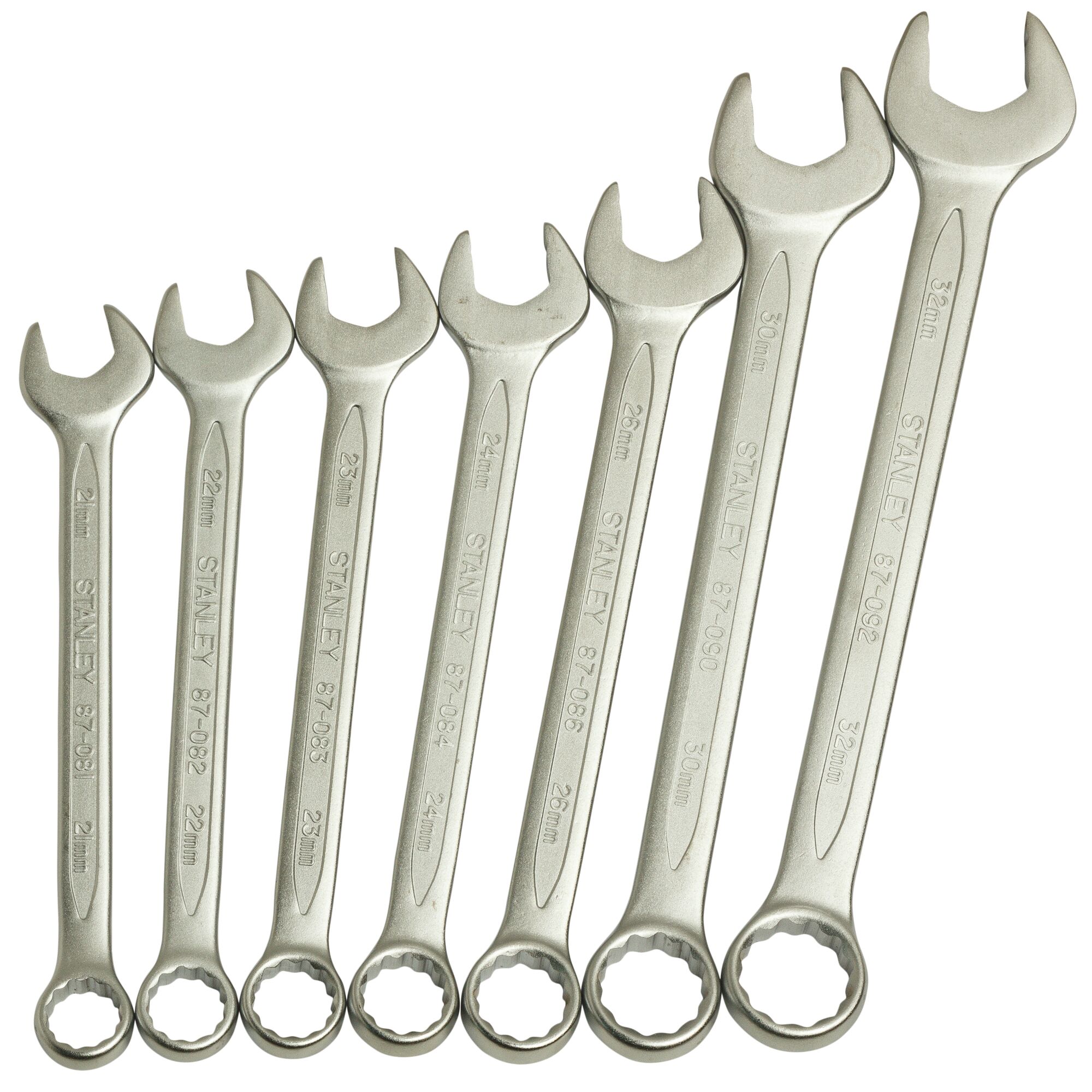 STANLEY® Slimline Metric Combination Spanner Set (14 pc.) STANLEY® Slimline Metric Combination Spanner Set (14 pc.)