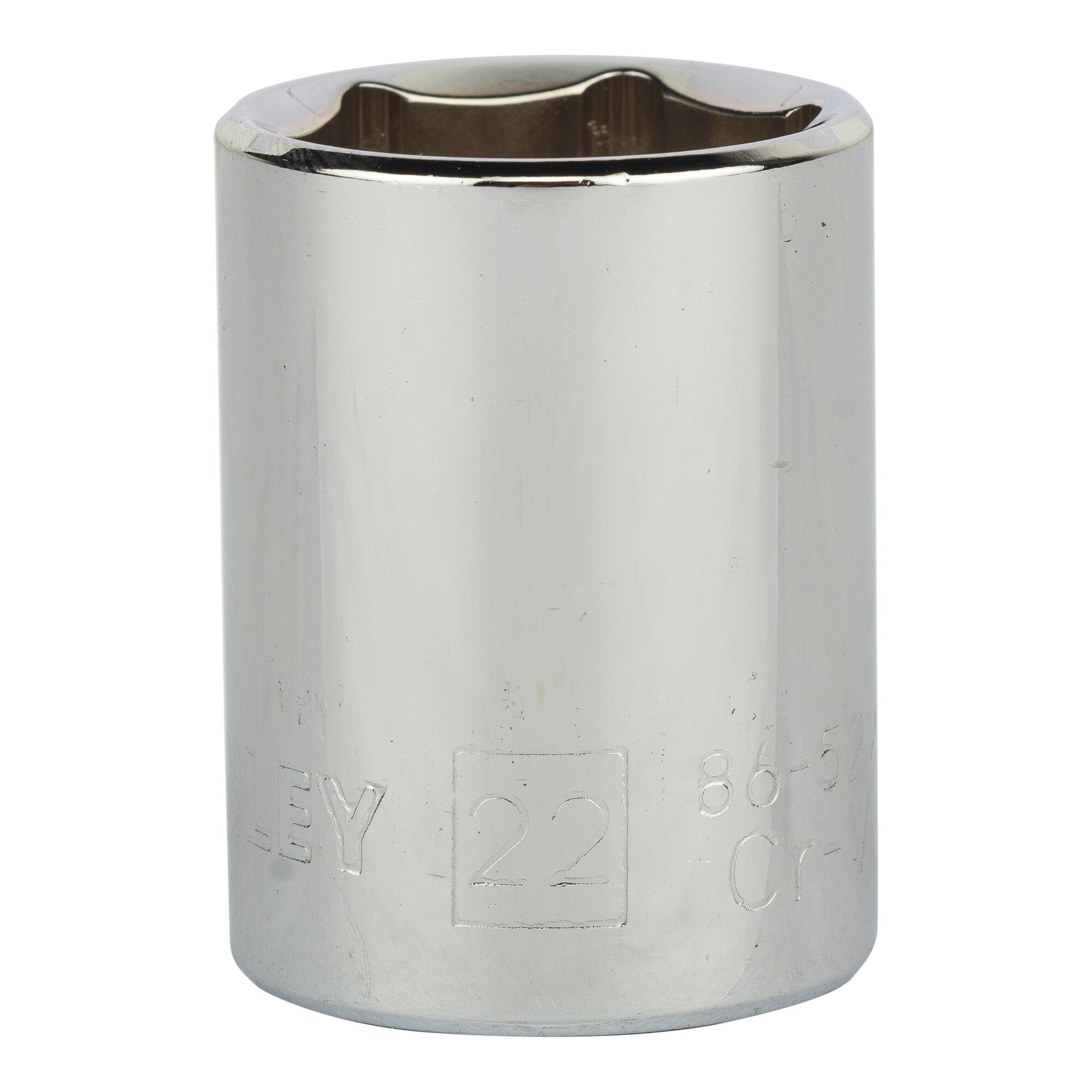 1/2 in. 6-point Standard Socket, 22mm