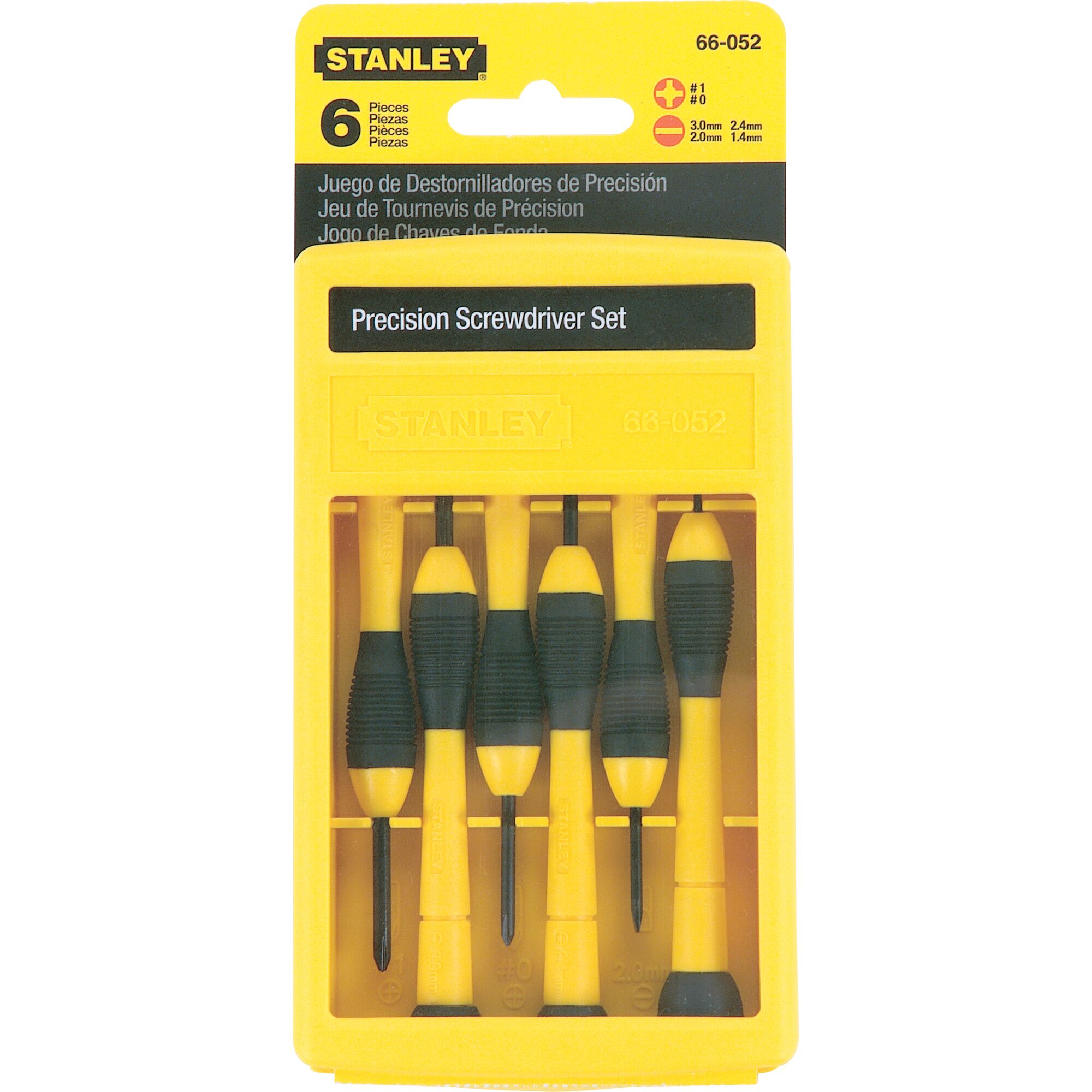 6 piece Precision Screwdriver Set in plastic packaging. 6 piece Precision Screwdriver Set in plastic packaging.