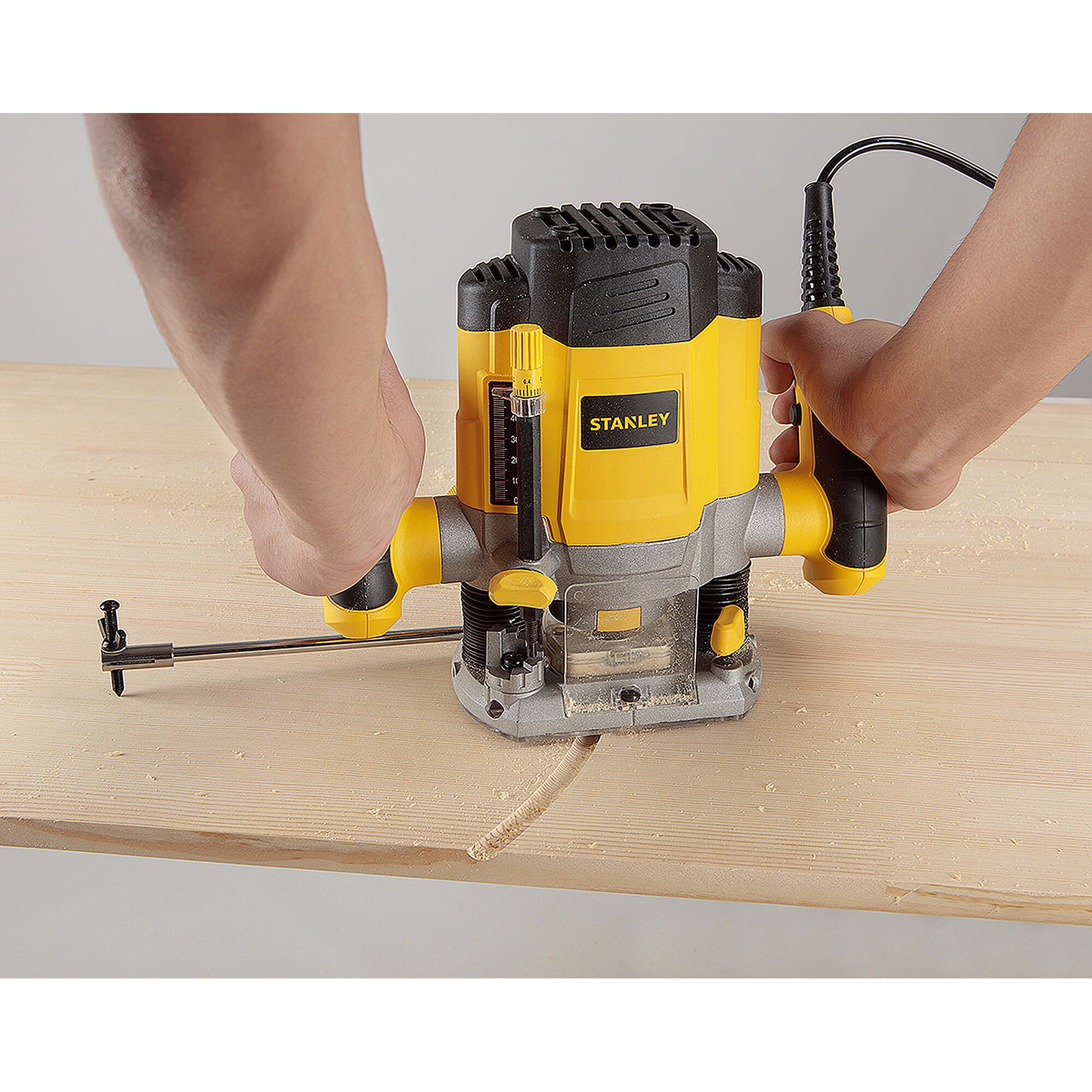 1200W Variable Speed Plunge Router