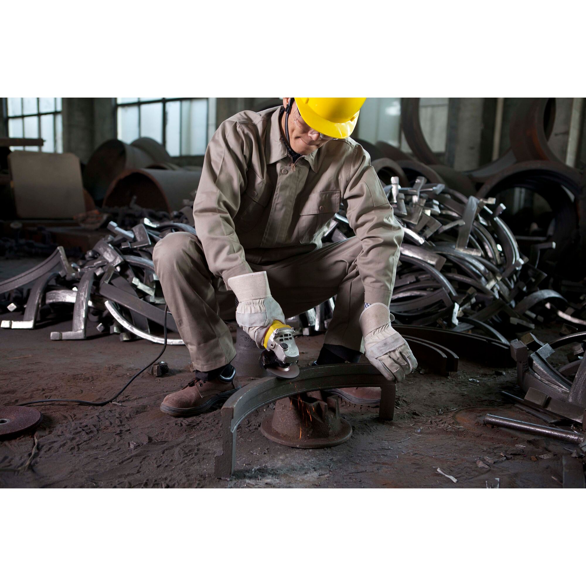 4 in./100mm 850W Toggle switch Small Angle Grinder