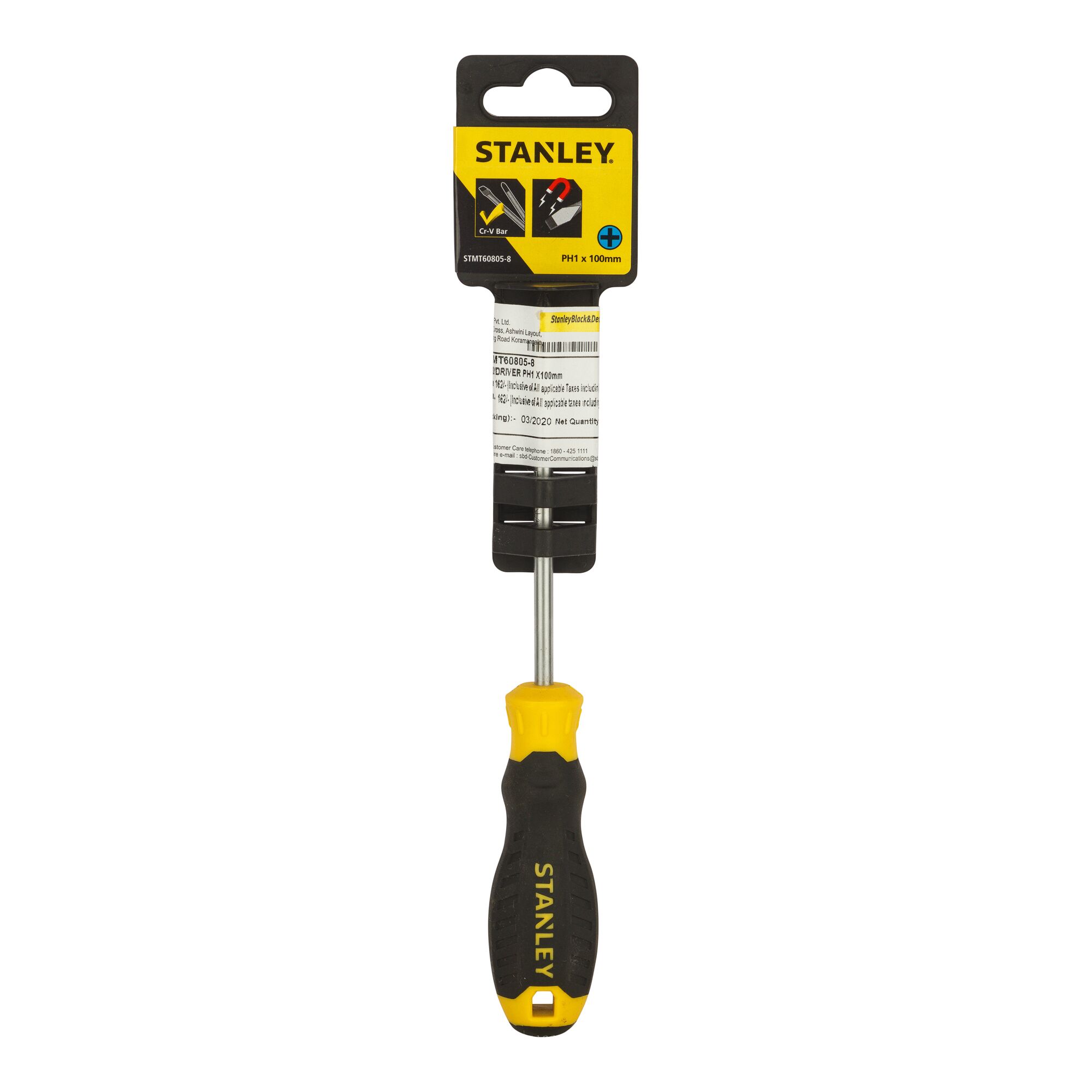 Cushion Grip™ Screw Driver Phillips  Ph1 X 100Mm Cushion Grip™ Screw Driver Phillips  Ph1 X 100Mm