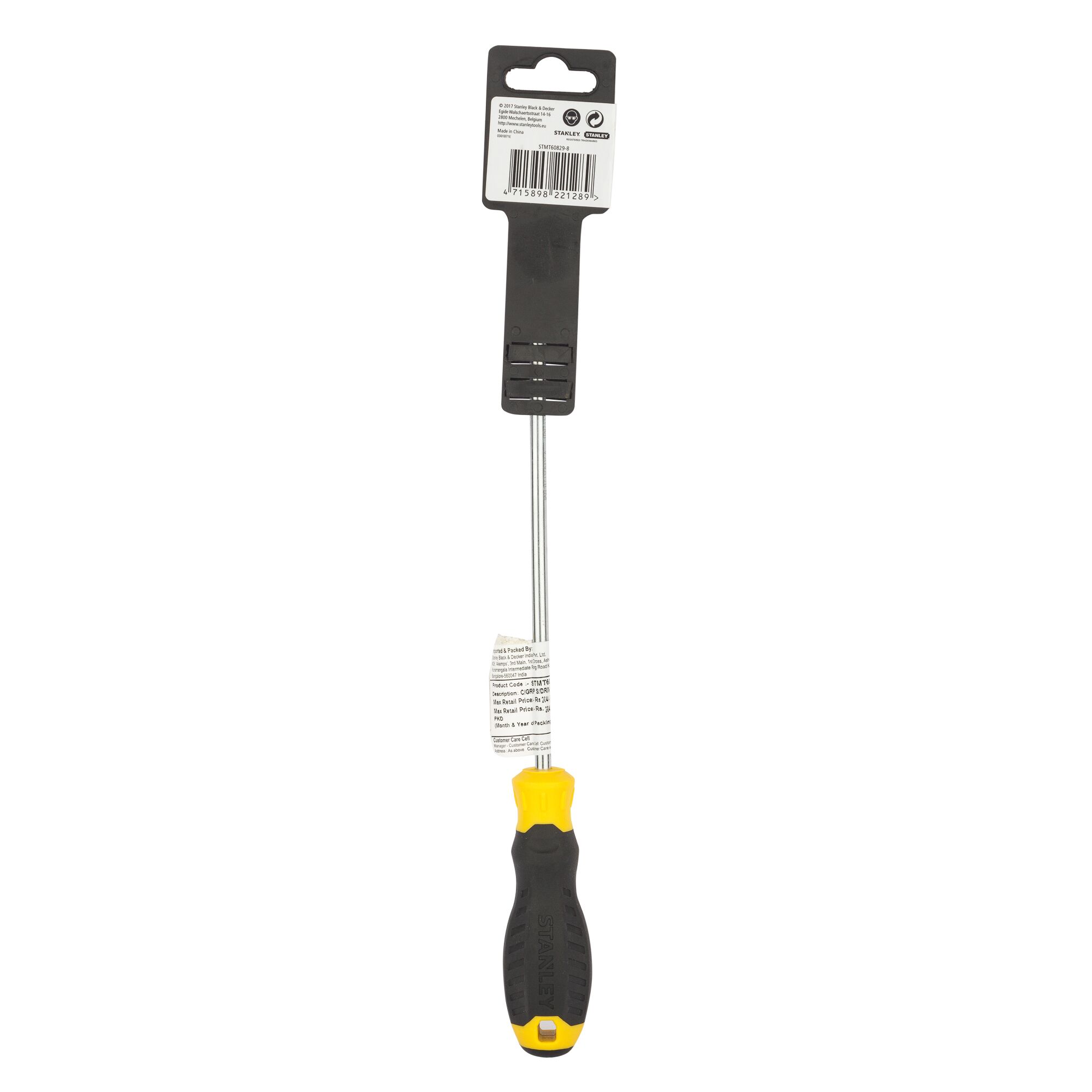 Cushion Grip™ Standard Screwdriver, 6.5mm X 200mm