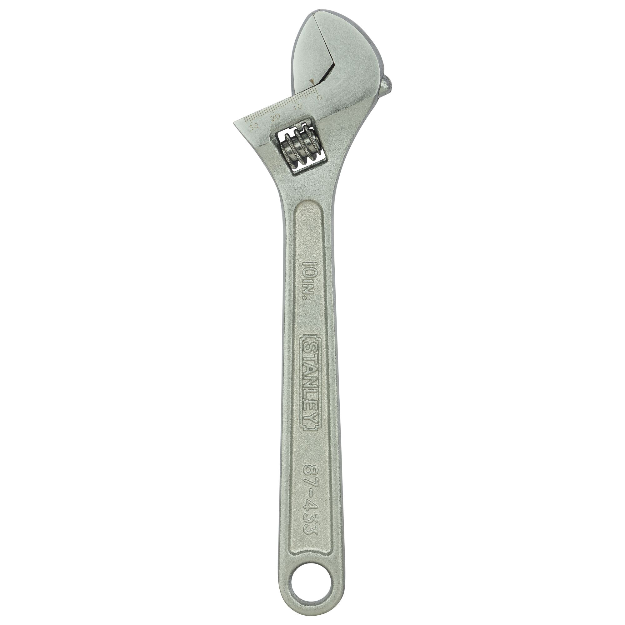 STANLEY® 250mm Adjustable Chrome Plated Spanner
