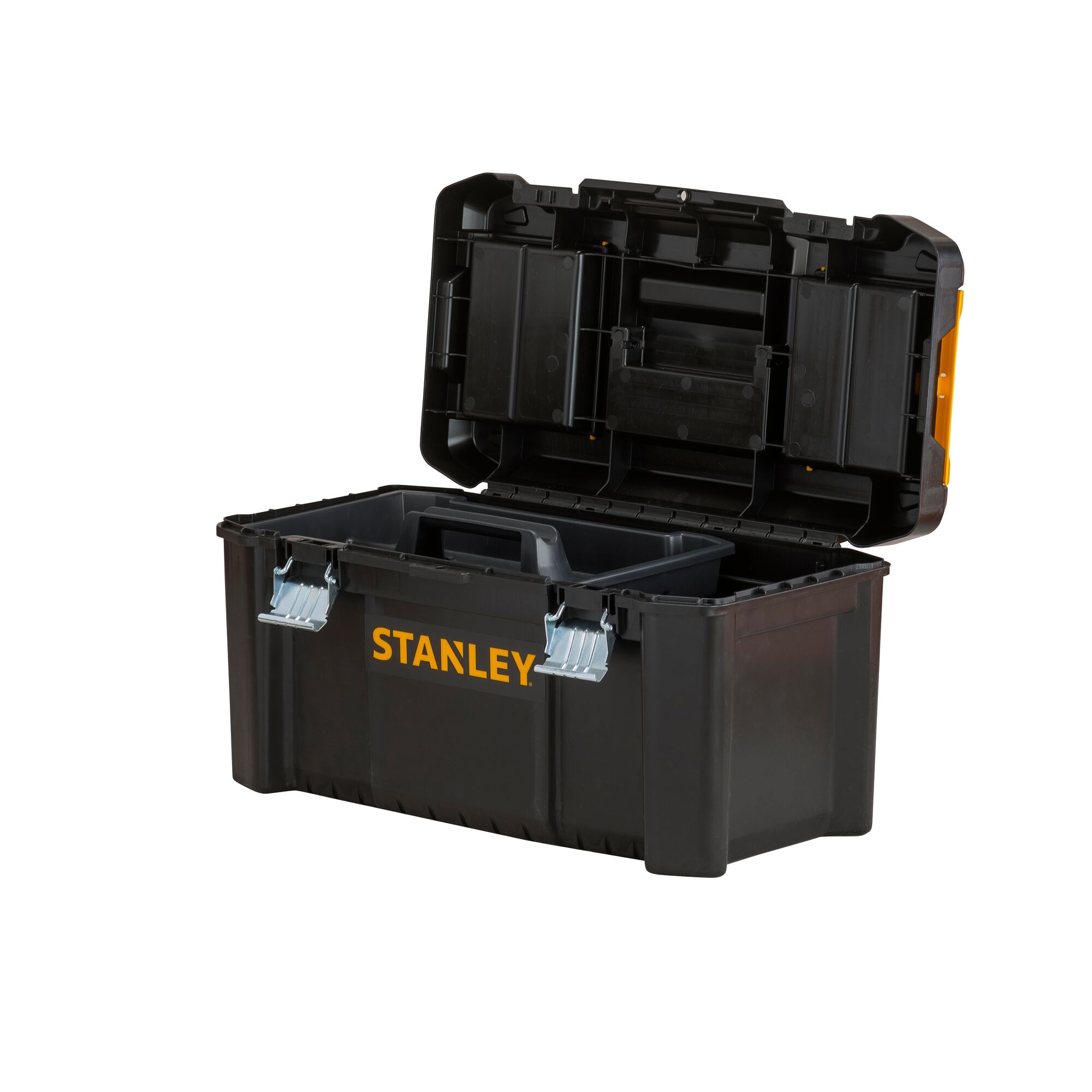 STANLEY® 19 in. Essential Tool Box With Metal Latches | STANLEY