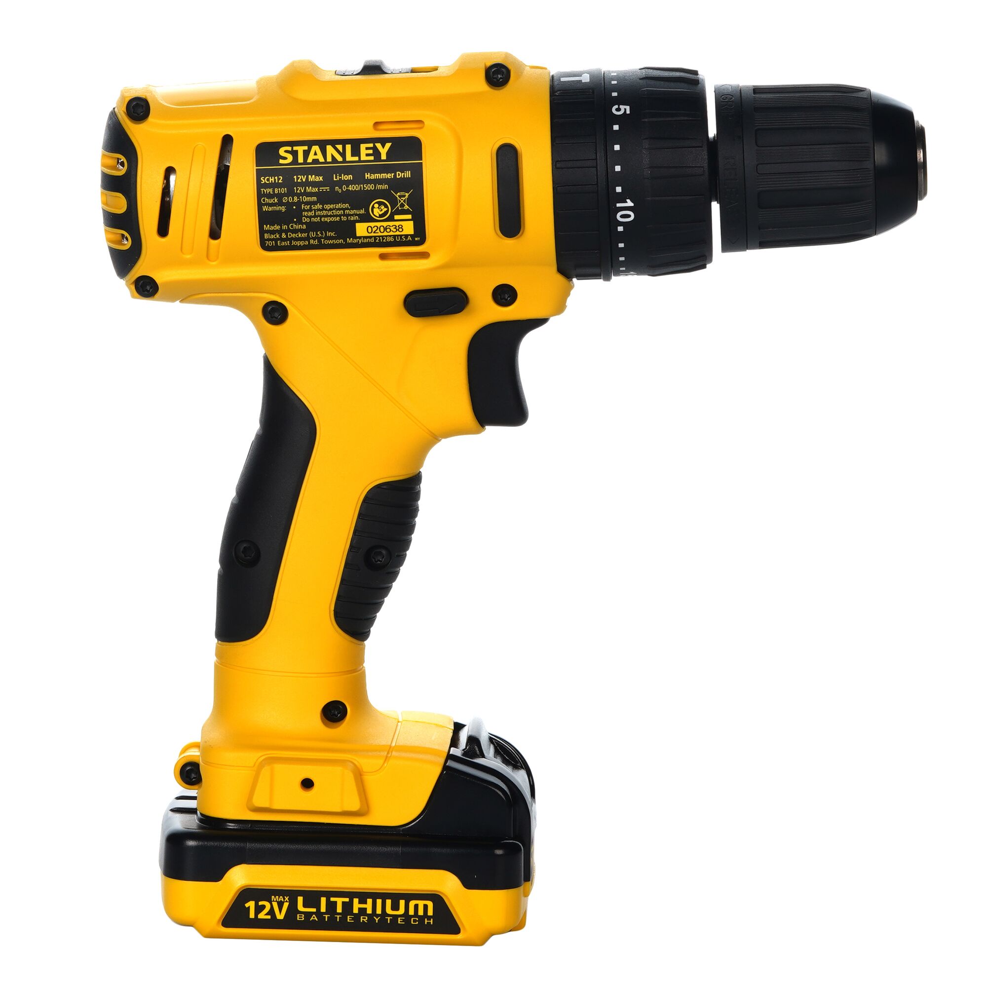 10mm Cordless Percussion Screwdriver + Carrying Case