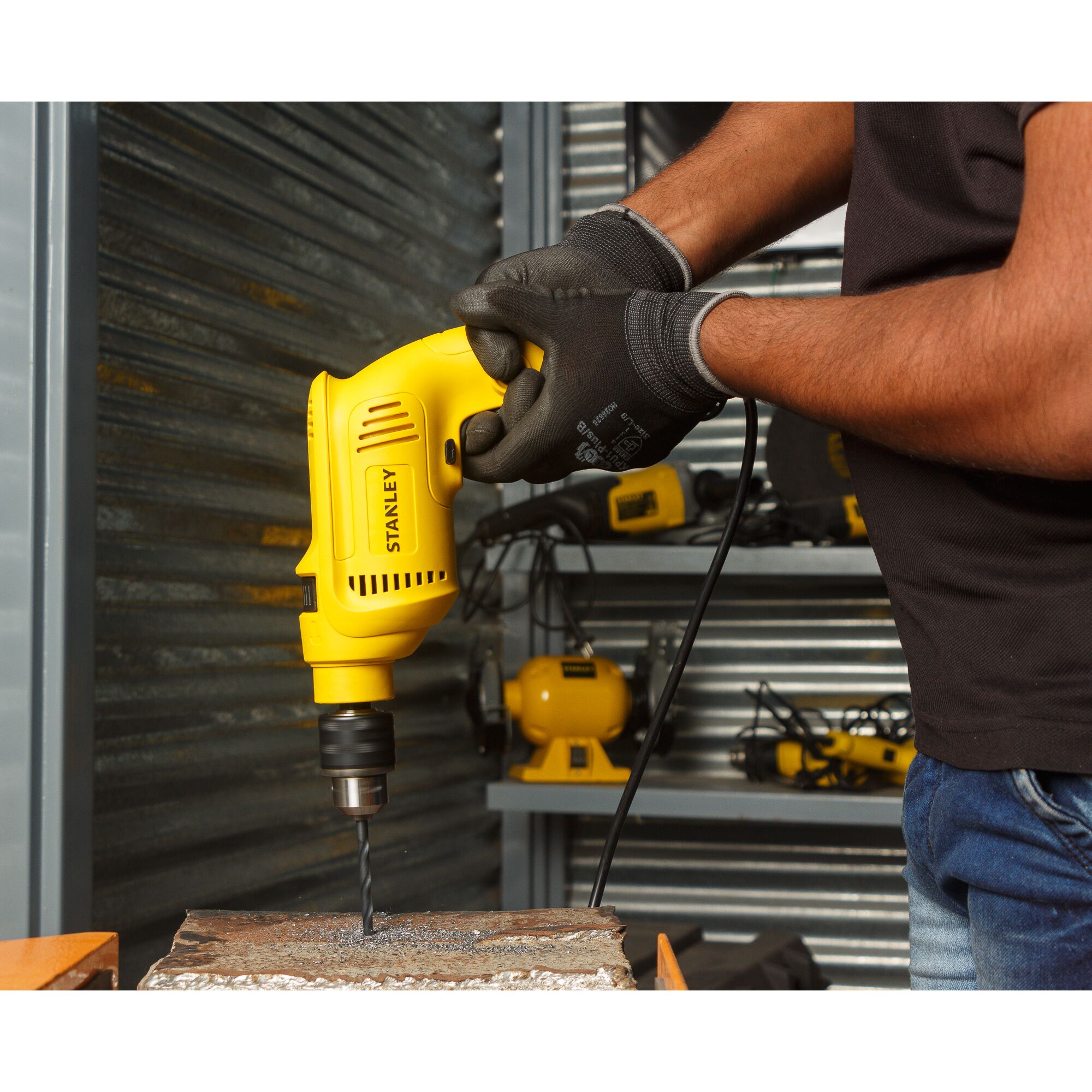 600W 1/2 in. Impact Drill With 120 Accessories