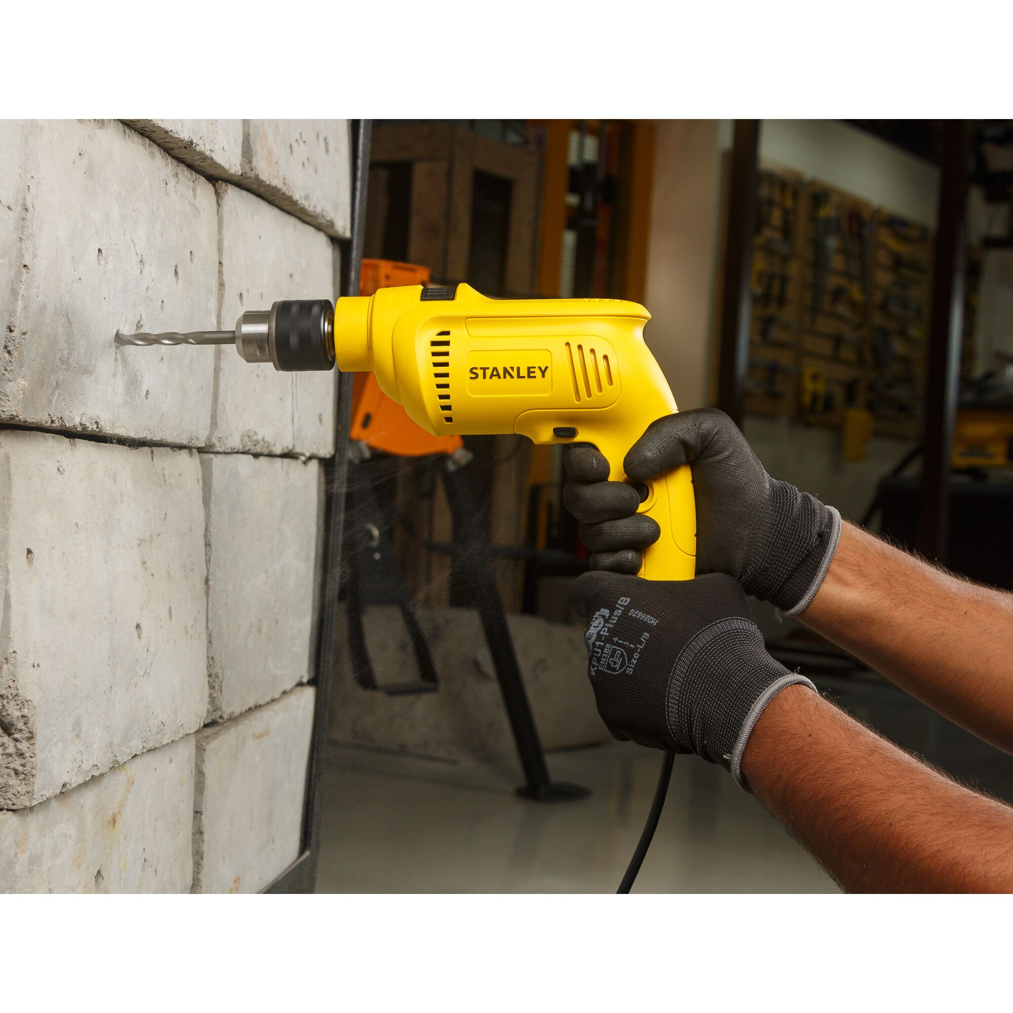 600W 1/2 in. Impact Drill With 120 Accessories