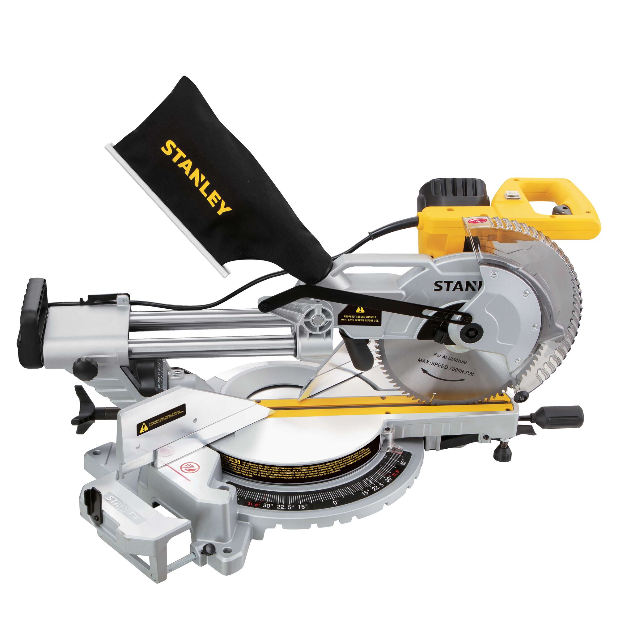 1800 W 255 mm Sliding Mitre Saw