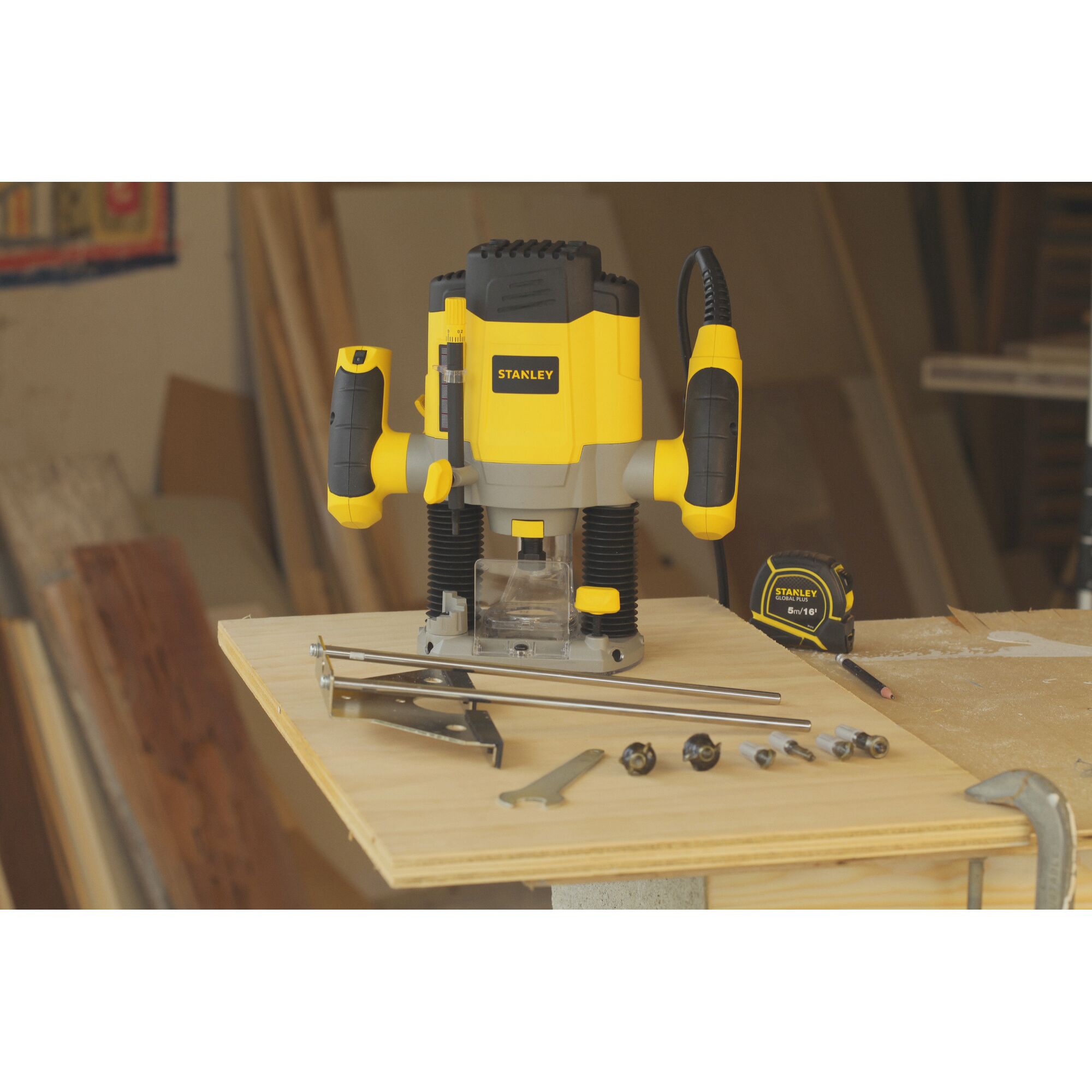 1200W Variable Speed Plunge Router