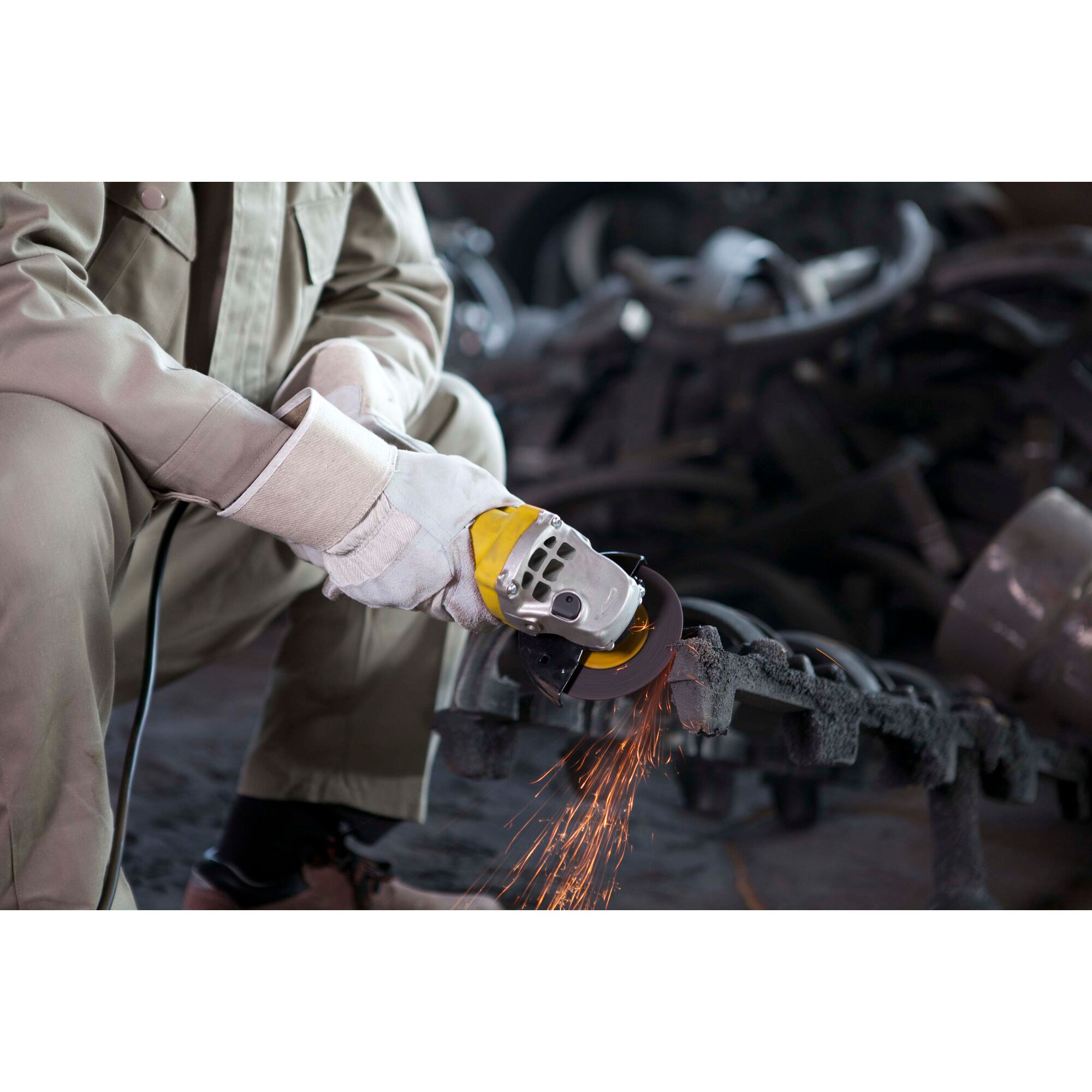 4 in./100mm 850W Toggle switch Small Angle Grinder