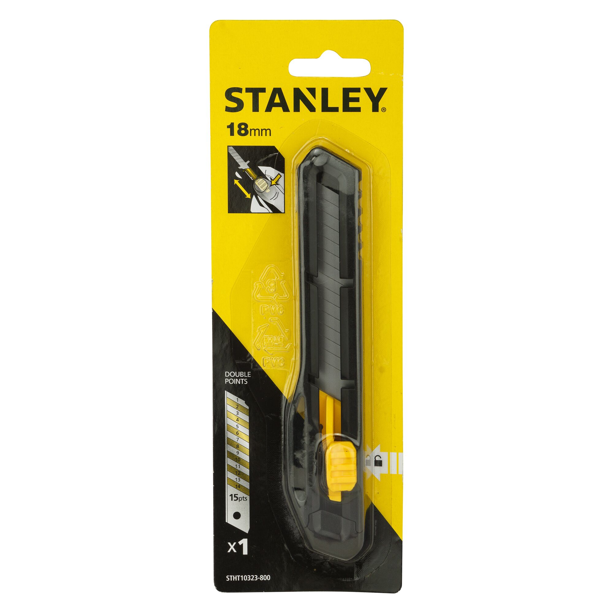 18mm Slide Lock Snap Off Knife