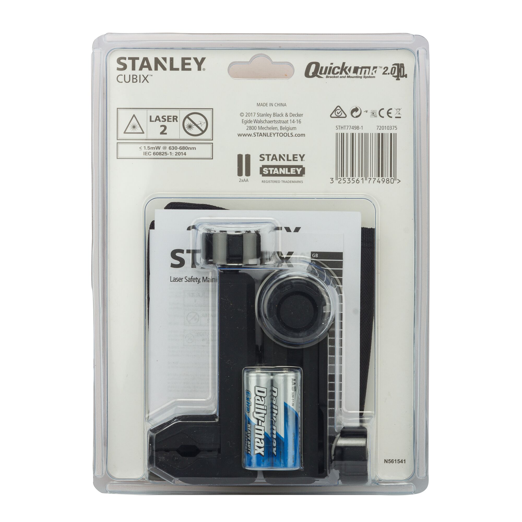 STANLEY® Cubix Cross Line Laser Red