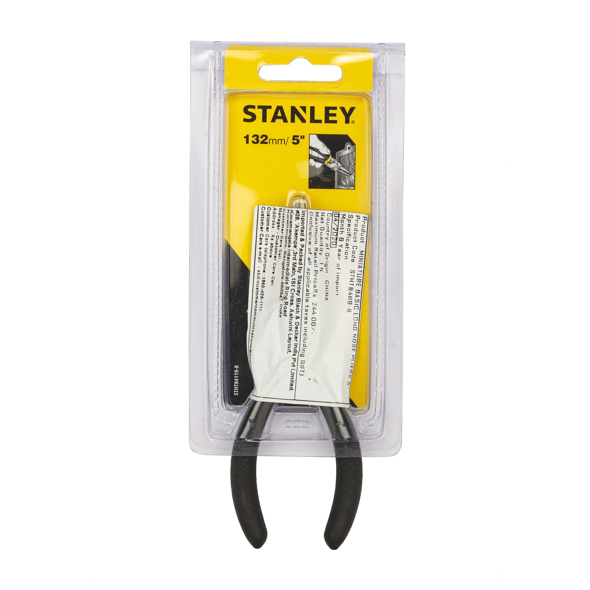 5 in. Miniature Basic Long Nose Pliers