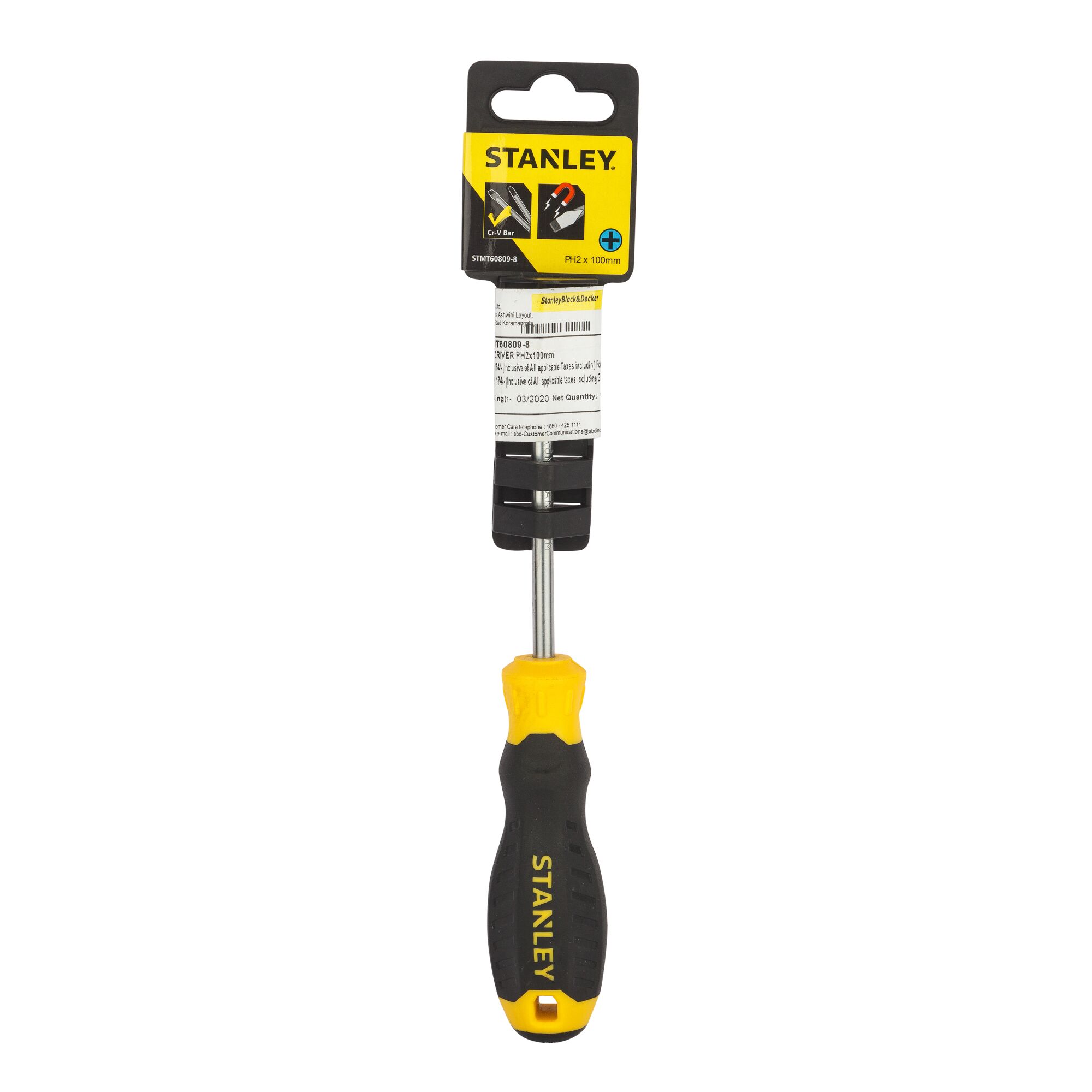 Cushion Grip™ Phillips Screwdriver, PH2 x 100mm