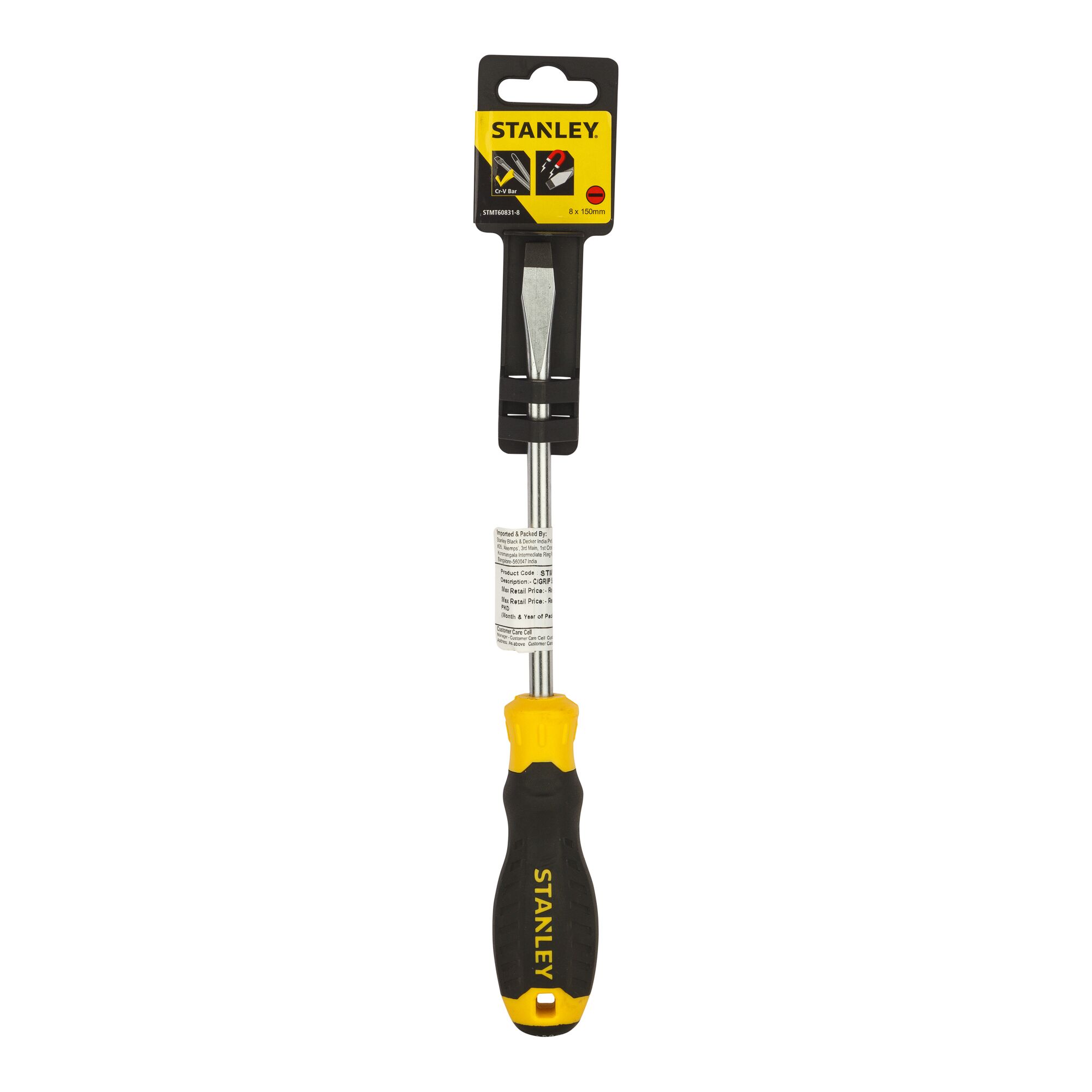 Cushion Grip™ Screw Driver Standard, 8mm X 150mm