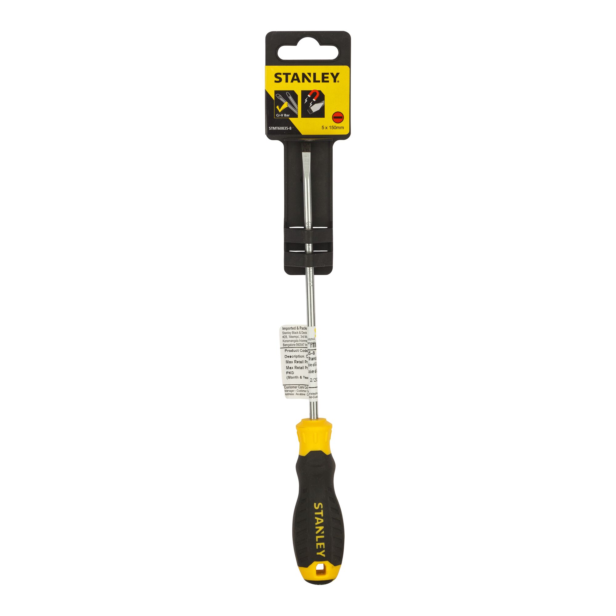 Cushion Grip™ Standard Screwdriver, 5X150mm