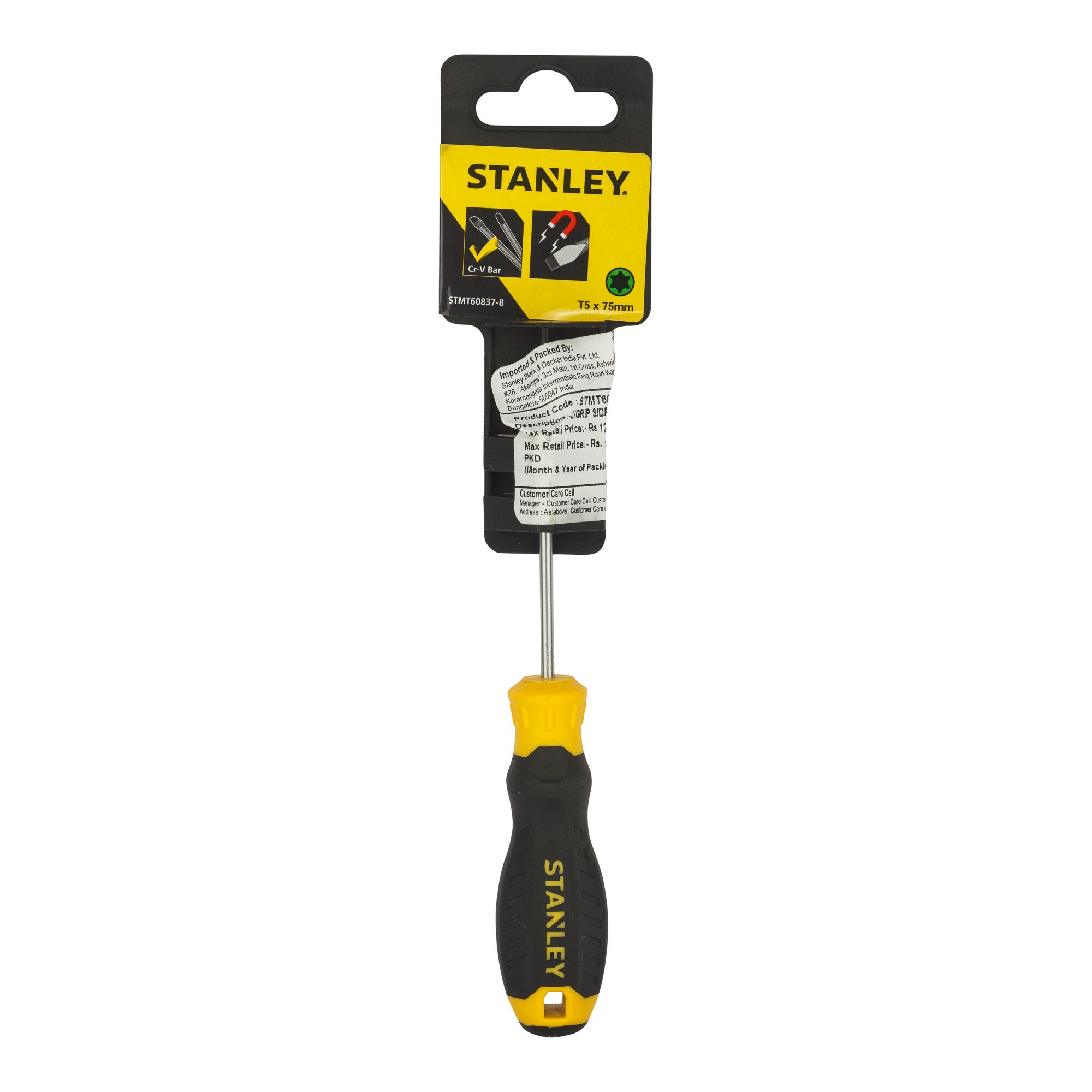 Cushion Grip™ TORX Screwdriver,T5X75Mm