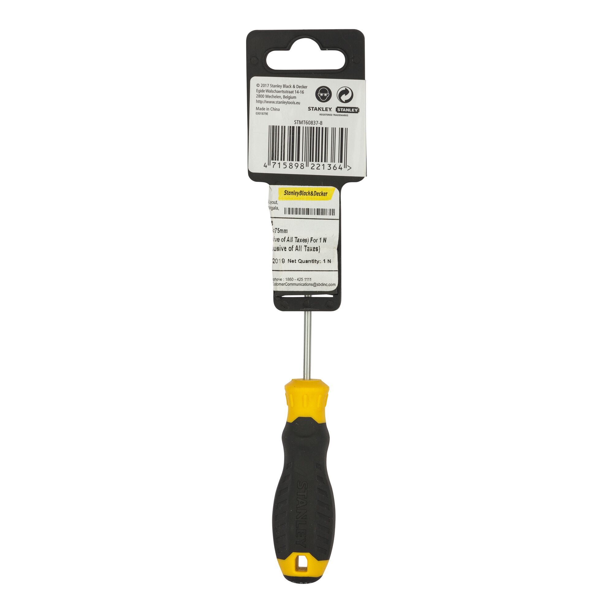 Cushion Grip™ TORX Screwdriver,T5X75Mm