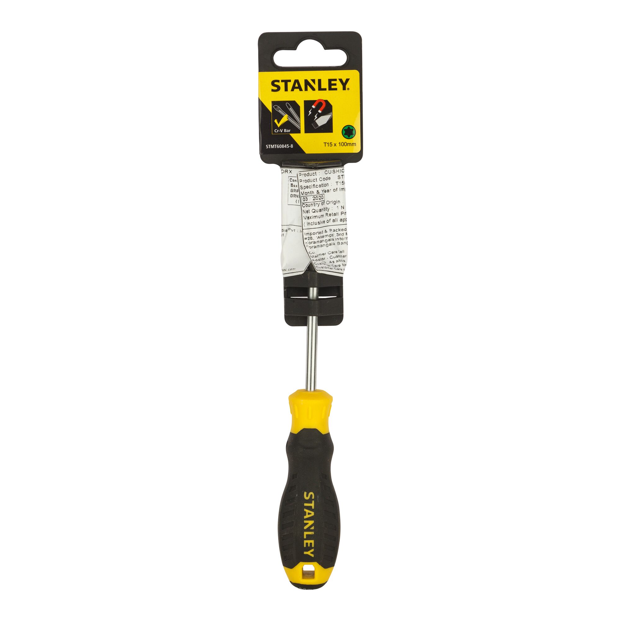 Cushion Grip™ Screw Driver Torx T15X100Mm