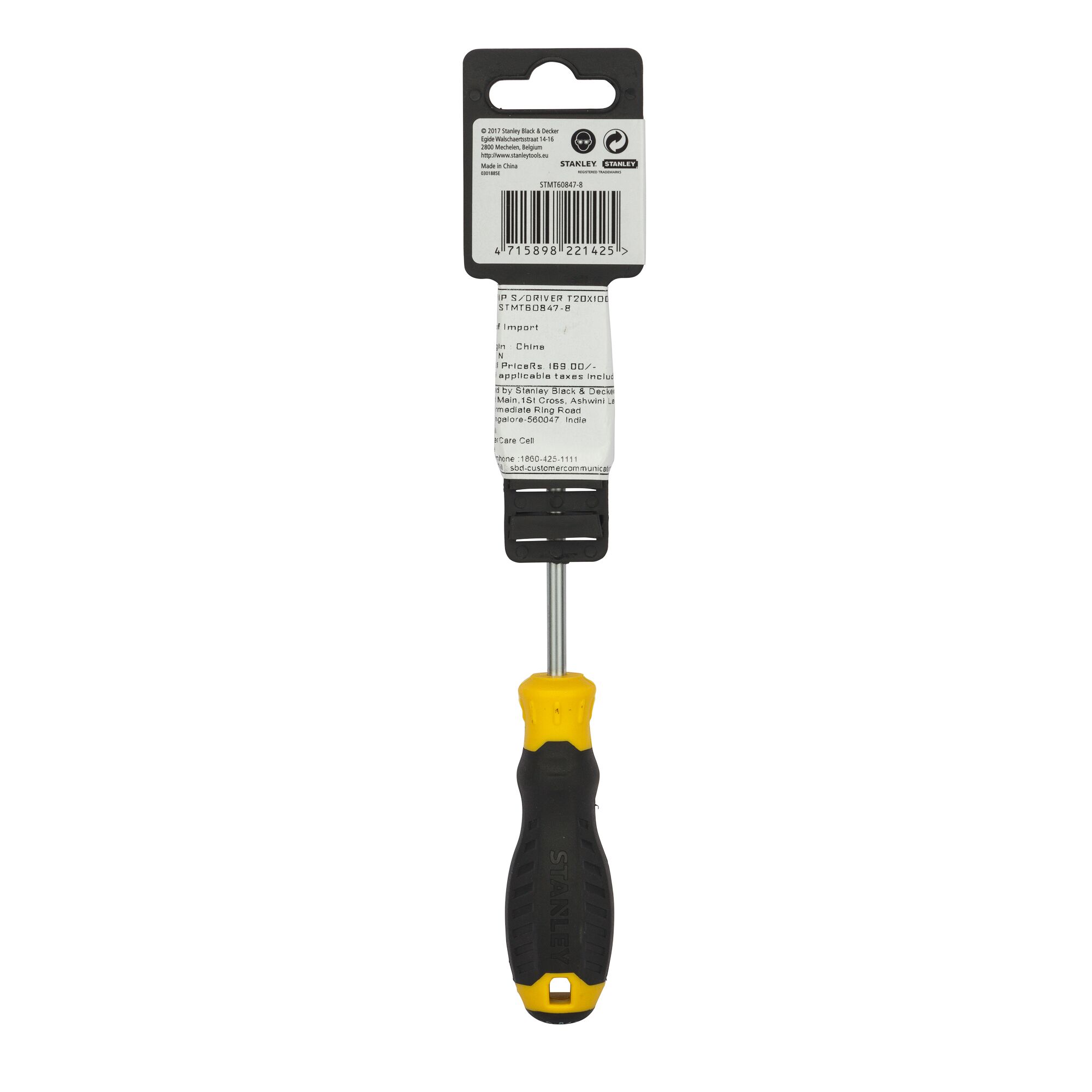 TORX Cushion Grip™ Screwdriver, T20x100mm