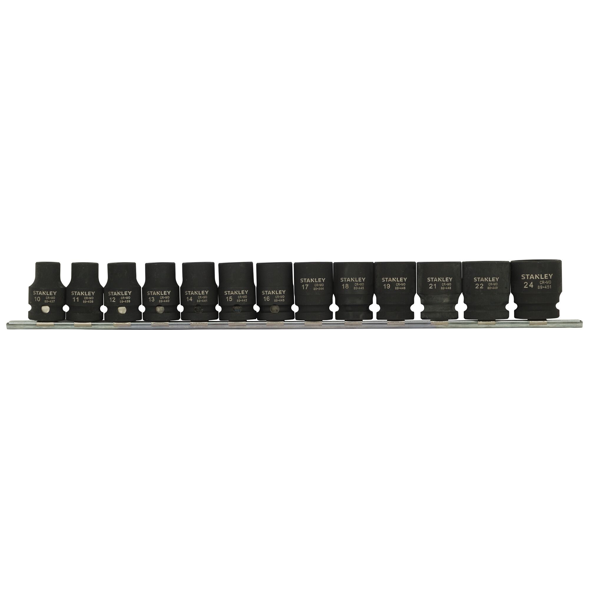 STANLEY® 1/2 in. Impact Standard Socket Set (13 pc.)