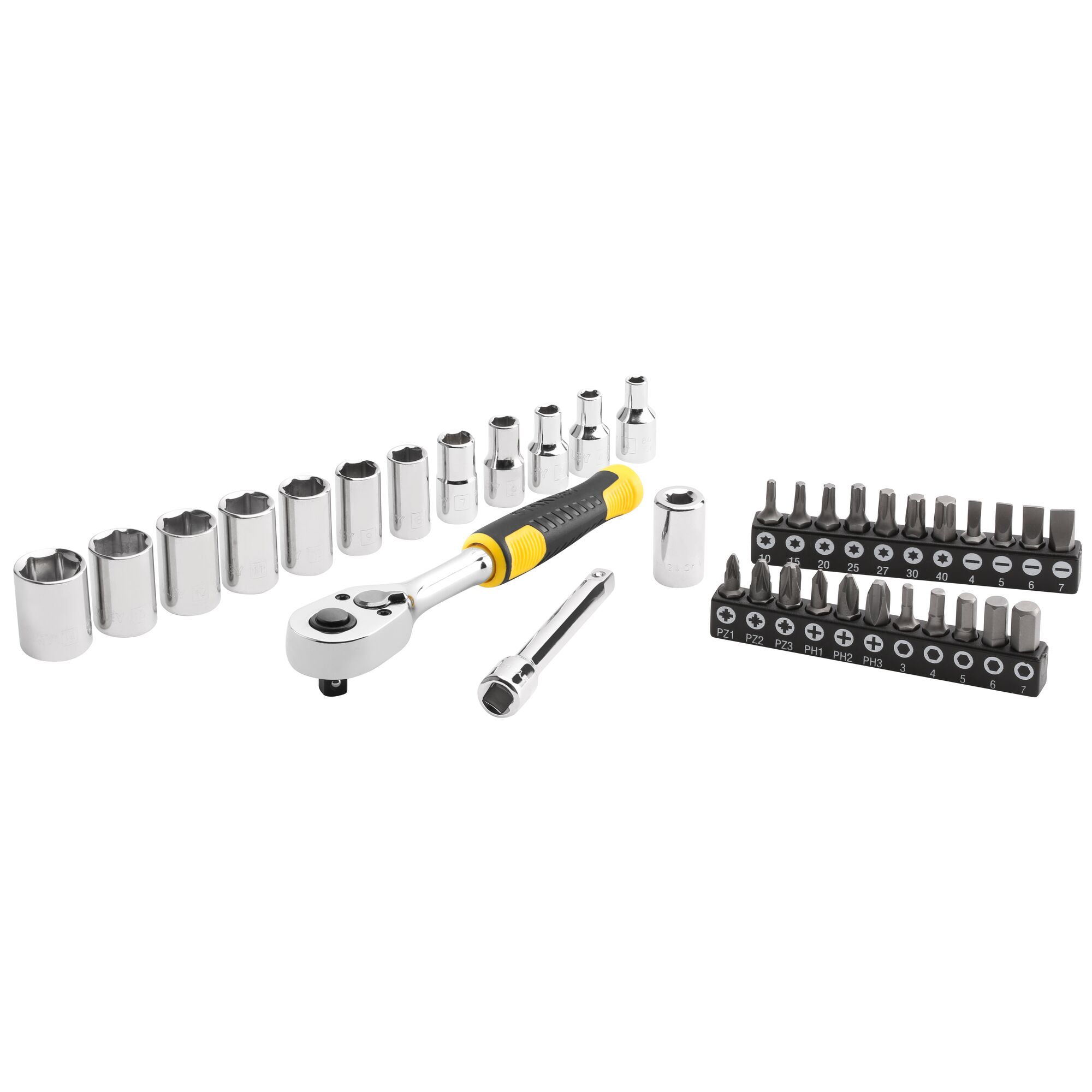 STANLEY® 1/4 in. Compact Socket Set (37 pc.)