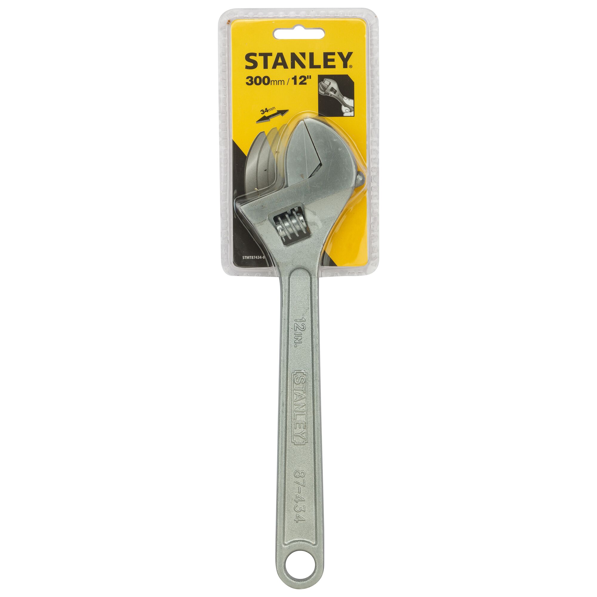 300mm Chrome Plated Adjustable Spanner